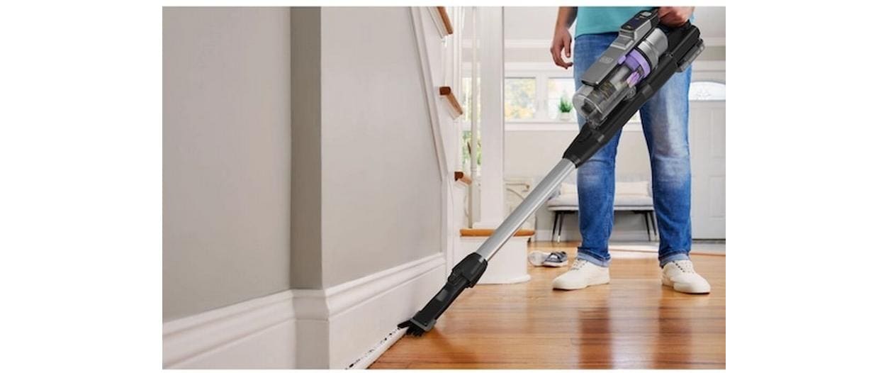 Black & Decker BLACK+DECKER Stielsauger BSV520BRP – 2000 mAh, 0,7 l, Akkubetrieb, 18 V