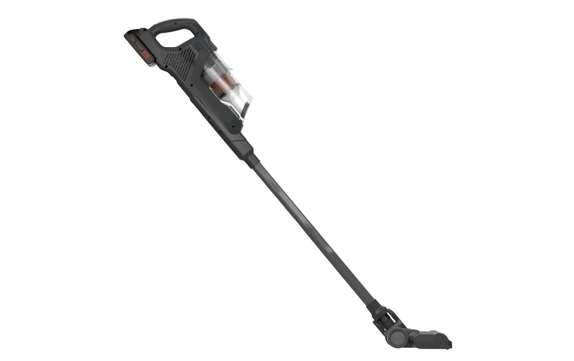 Black & Decker BLACK+DECKER Stielsauger BHFEA18D1-QW – 2000 mAh, 0,5 l, Akkubetrieb, 2 Stufen
