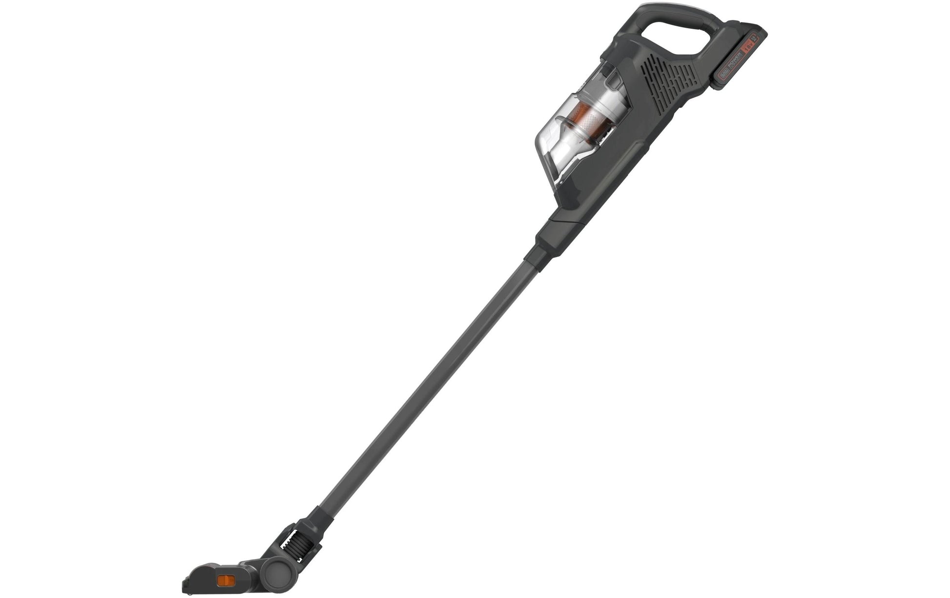 Black & Decker BLACK+DECKER Stielsauger BHFEA18D1-QW – 2000 mAh, 0,5 l, Akkubetrieb, 2 Stufen