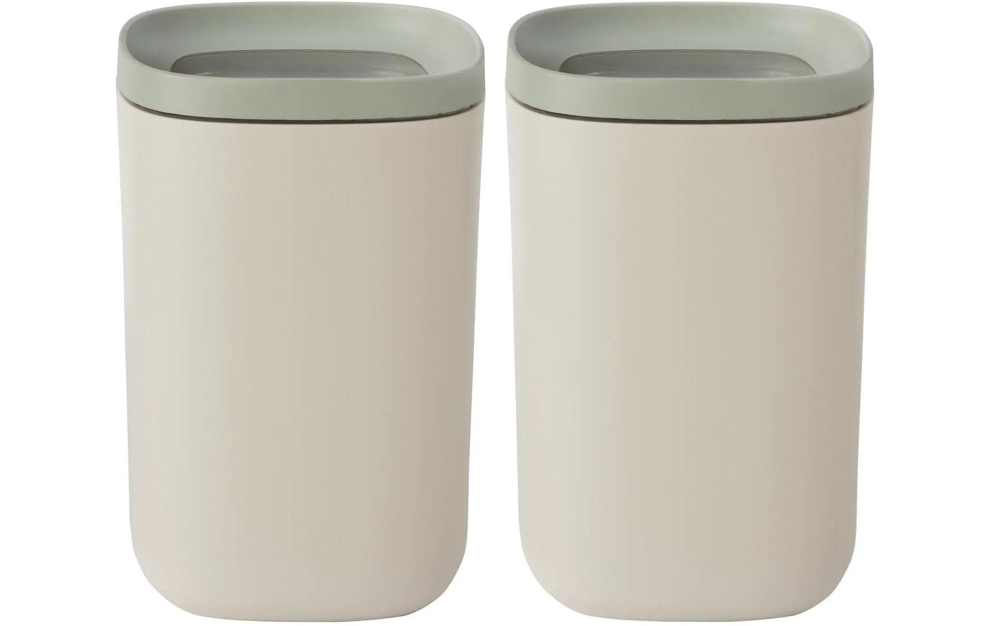 BergHOFF Vorratsdose 1,3 l, Styrol-Acrylnitril (SAN)/Thermoplastisches Elastomer (TPE)/Silikon, Grün, 2-teilig