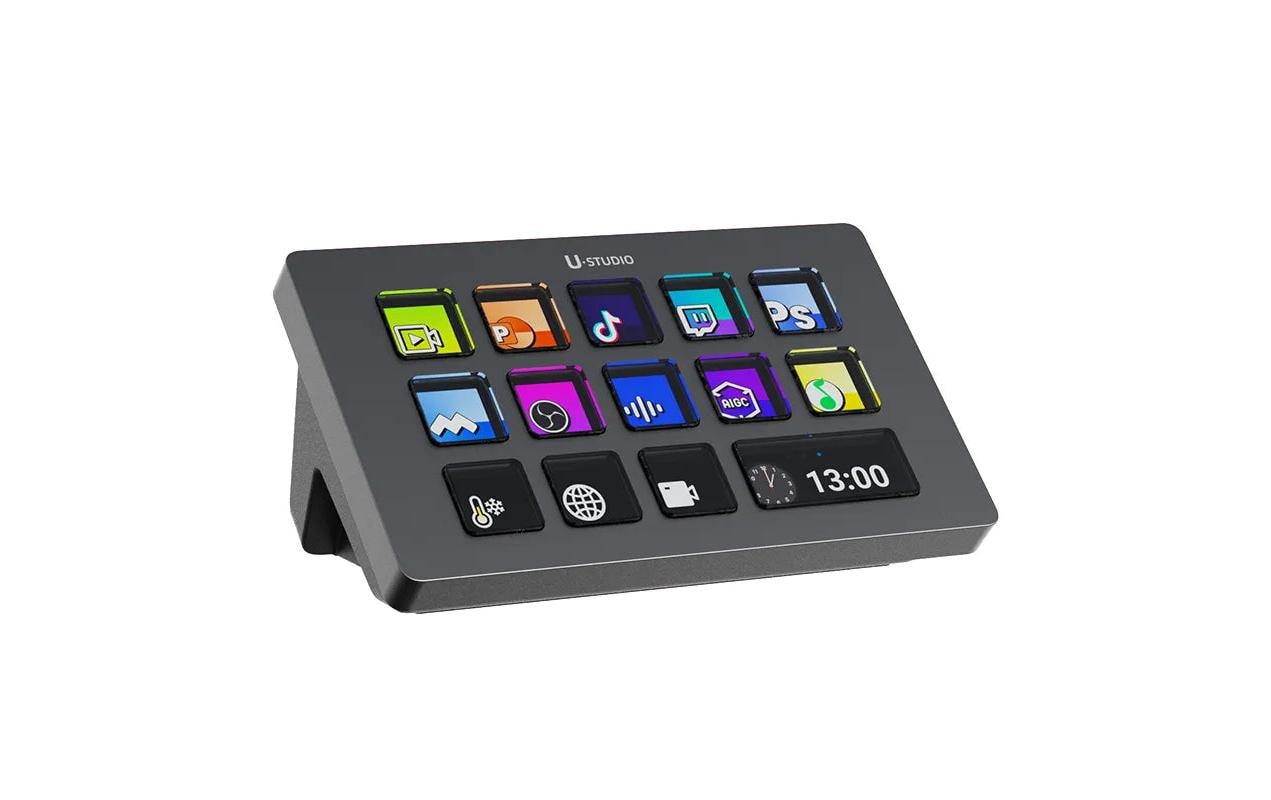 Ulanzi D200 – Tastatur – kabelgebunden (USB‑A) – Schwarz