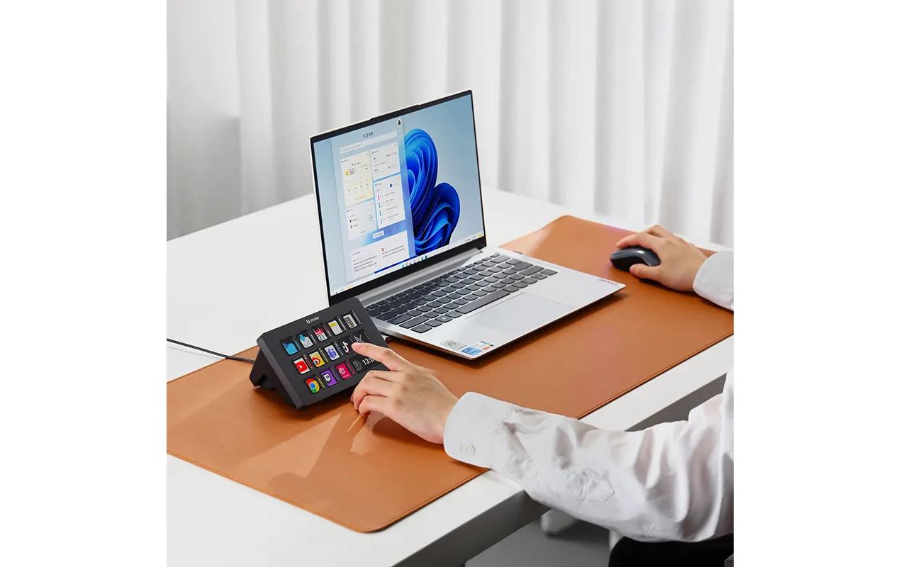 Ulanzi D200 – Tastatur – kabelgebunden (USB‑A) – Schwarz