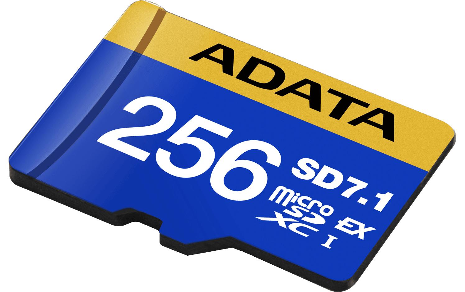 ADATA microSDXC-Speicherkarte – 256 GB, V60, 800/700 MB/s, SD-Adapter – für Nintendo Switch 2
