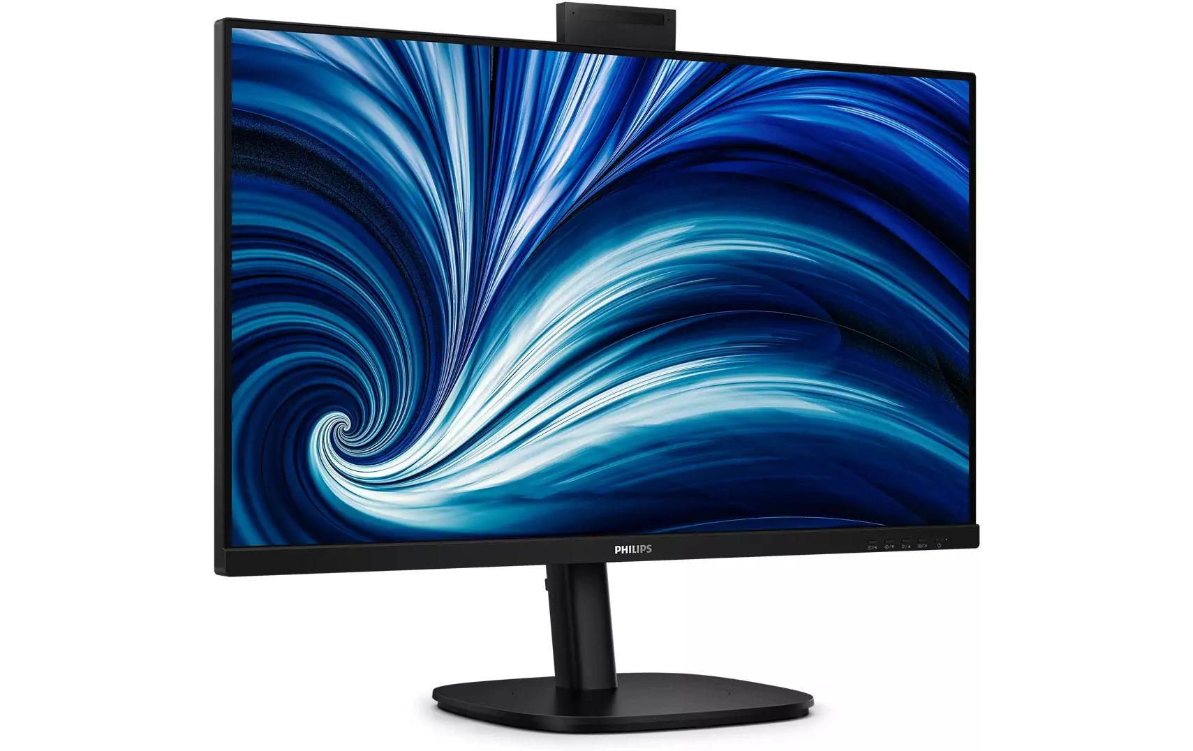 Philips 32B2U3601H/00 – Monitor, 32", IPS, 100 Hz, Webcam, USB-Hub, VESA 100 × 100, Schwarz