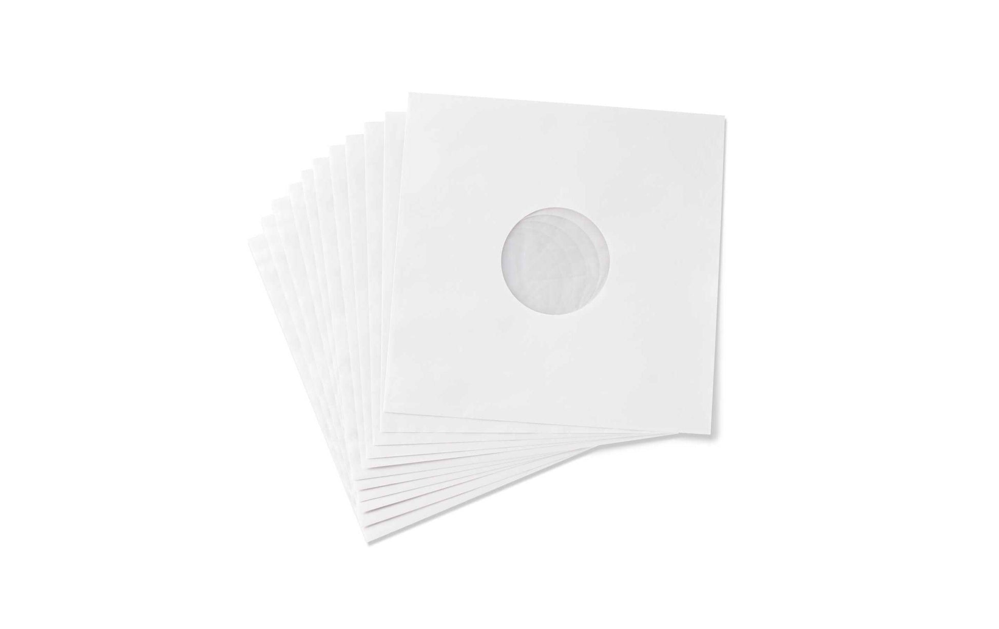 Reloop Premium 12" – Vinyl-Innenhüllen – Weiss – 50er-Pack