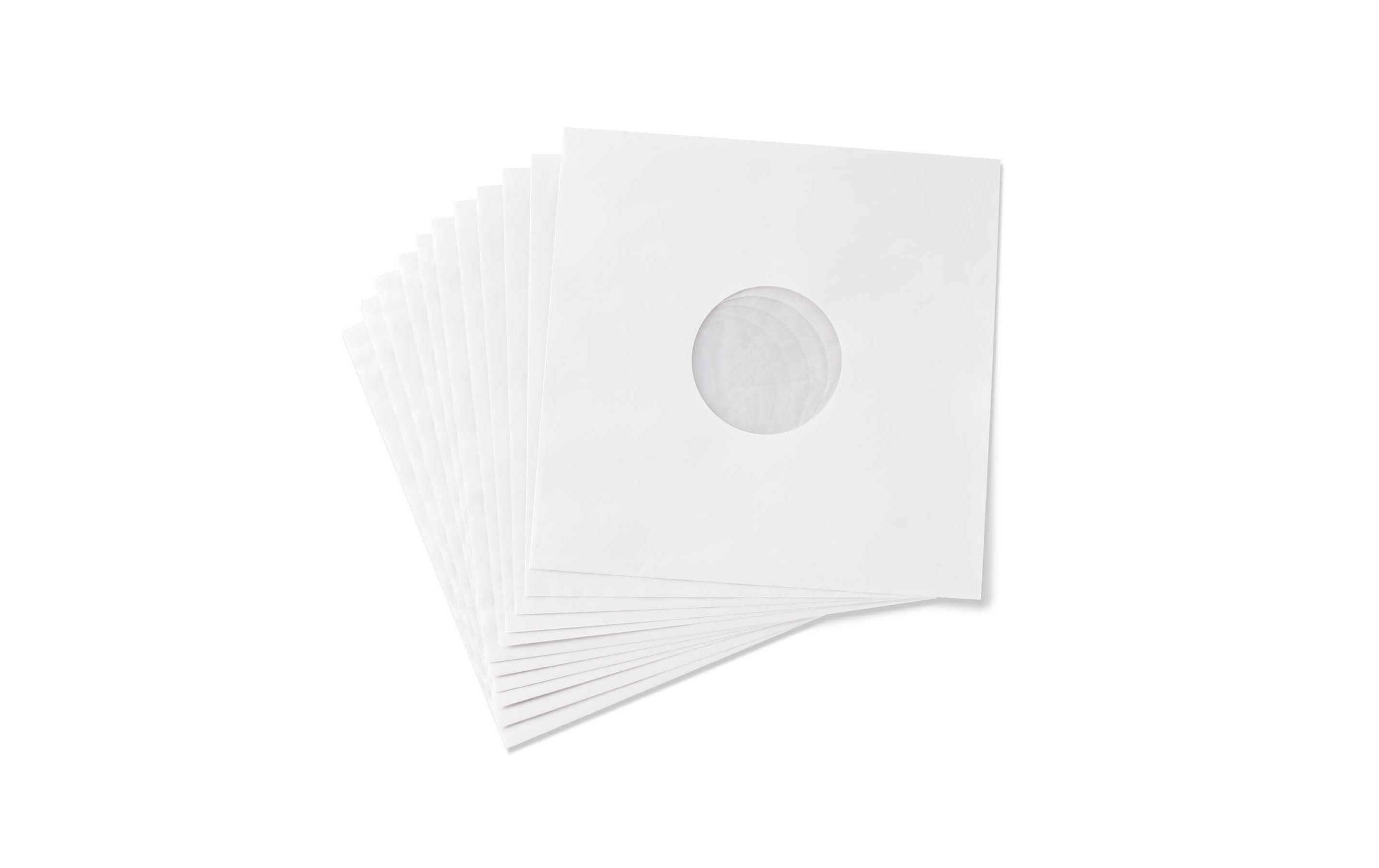 Reloop Premium 12" – Vinyl-Innenhüllen – Weiss – 50er-Pack