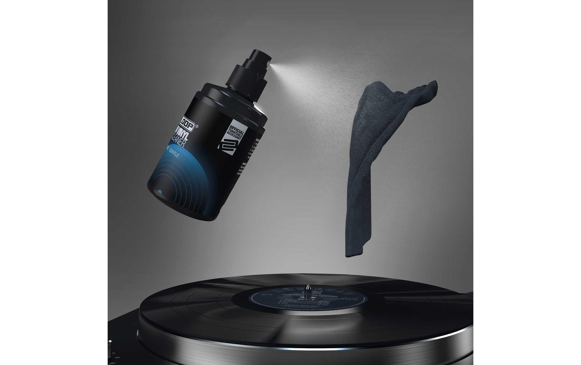 Reloop Reinigungsset – für Vinyl & Tonabnehmer – Tiefenreinigung – Schwarz