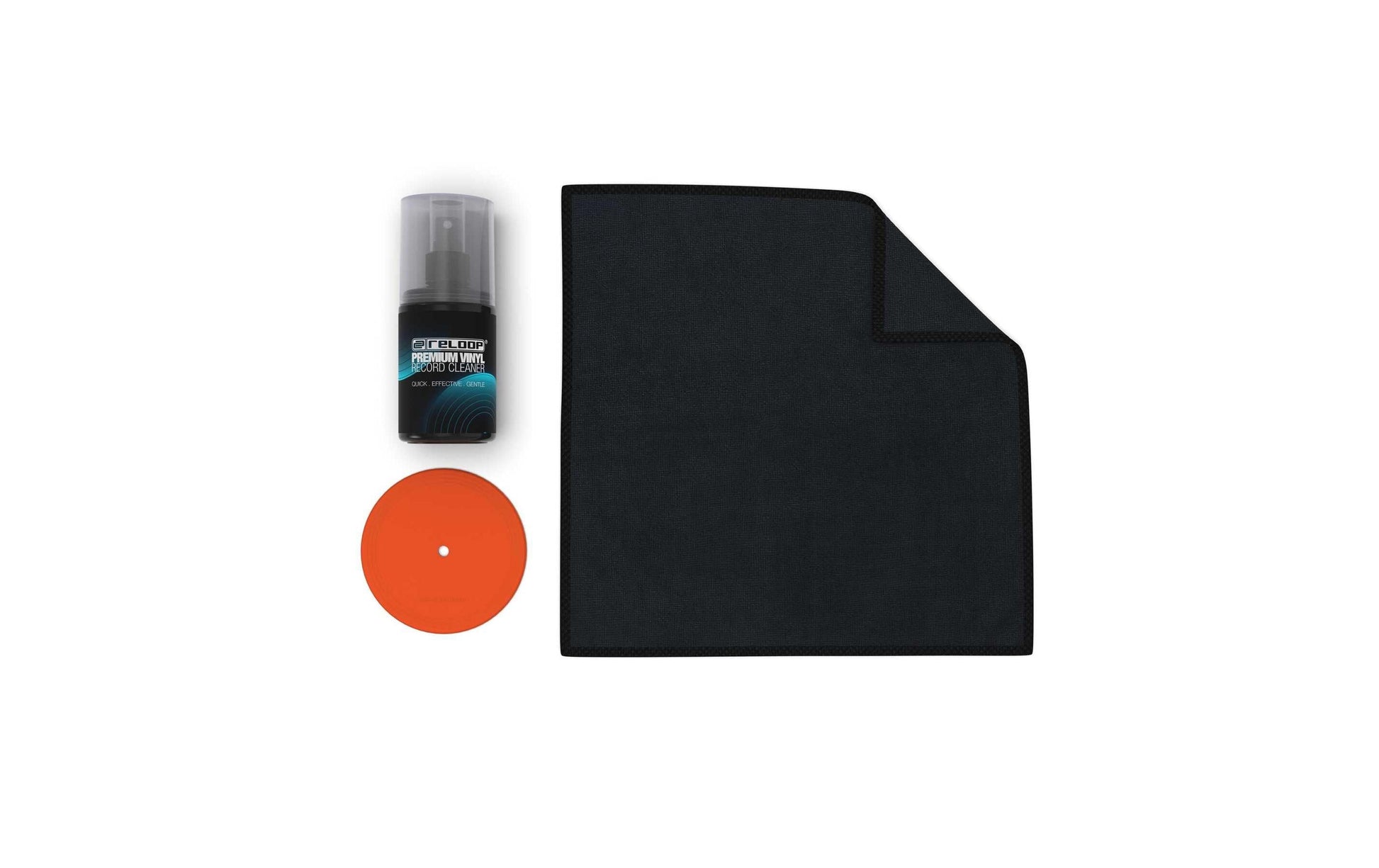 Reloop Premium Reinigungsset für Schallplatten 3-in-1 Mehrfarbig