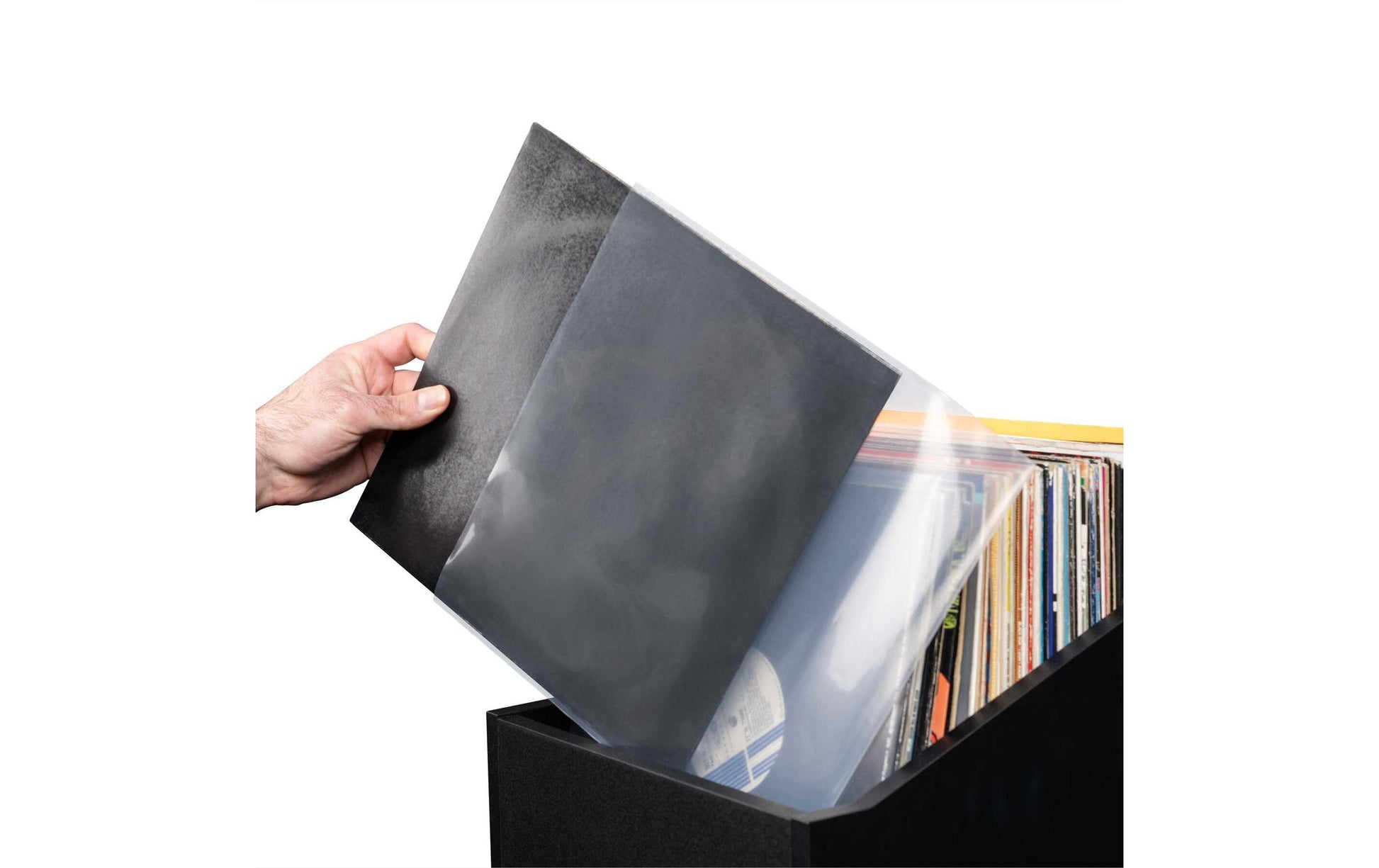 Reloop Premium Schutzhüllen für 12" Vinyl-LPs – Weiss – 100er-Pack