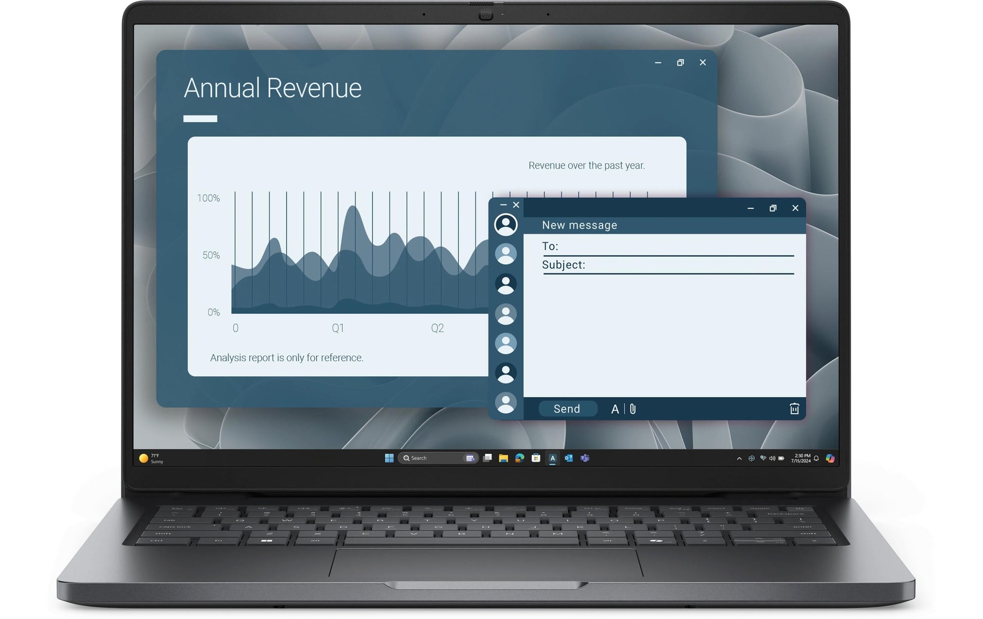 Dell Pro 14 Laptop – Wi‑Fi, Ethernet, Bluetooth – Netzstrom 100–240 V – 313,7 × 225,3 × 20,4 mm