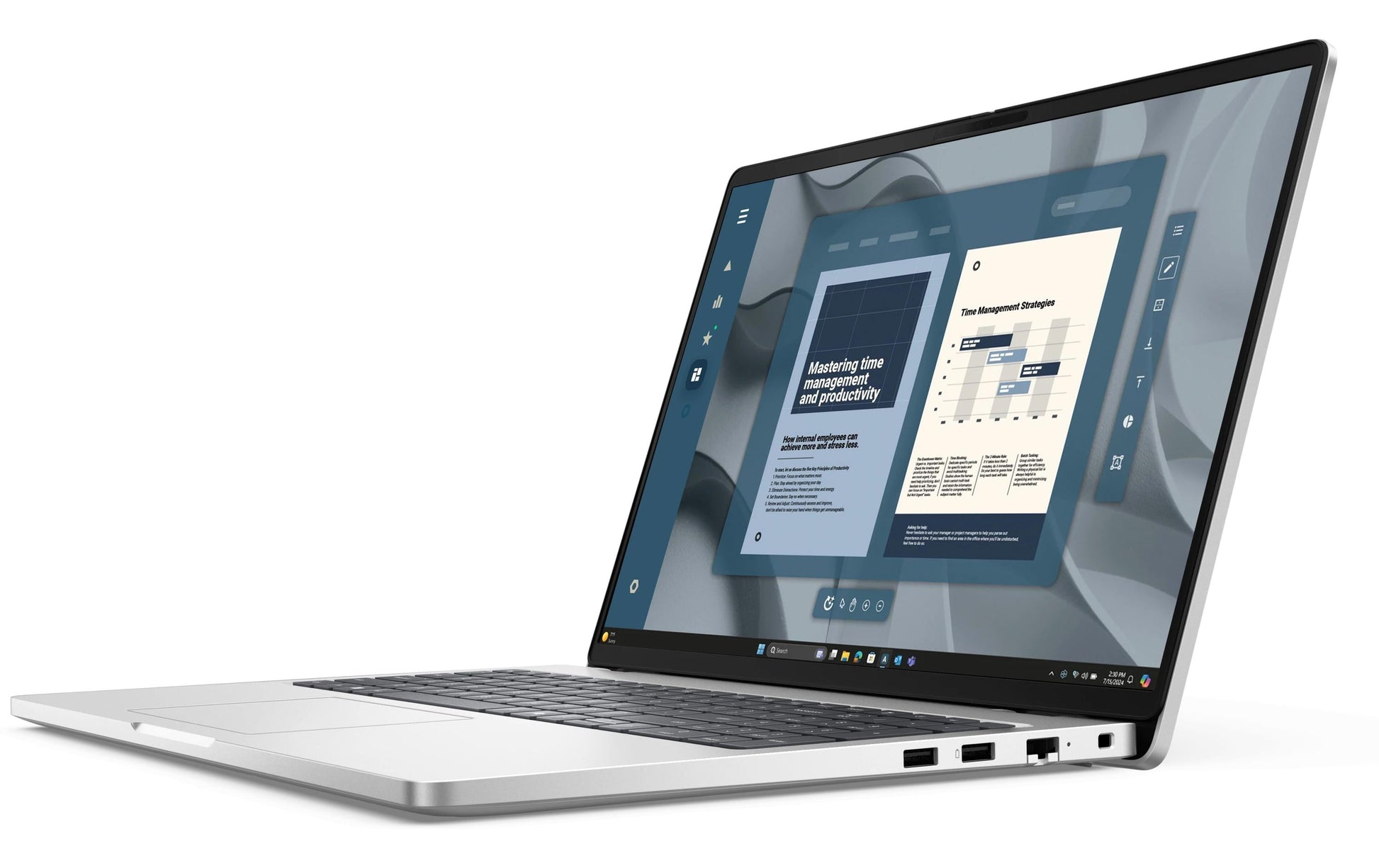 Dell Pro 16 Notebook – platin