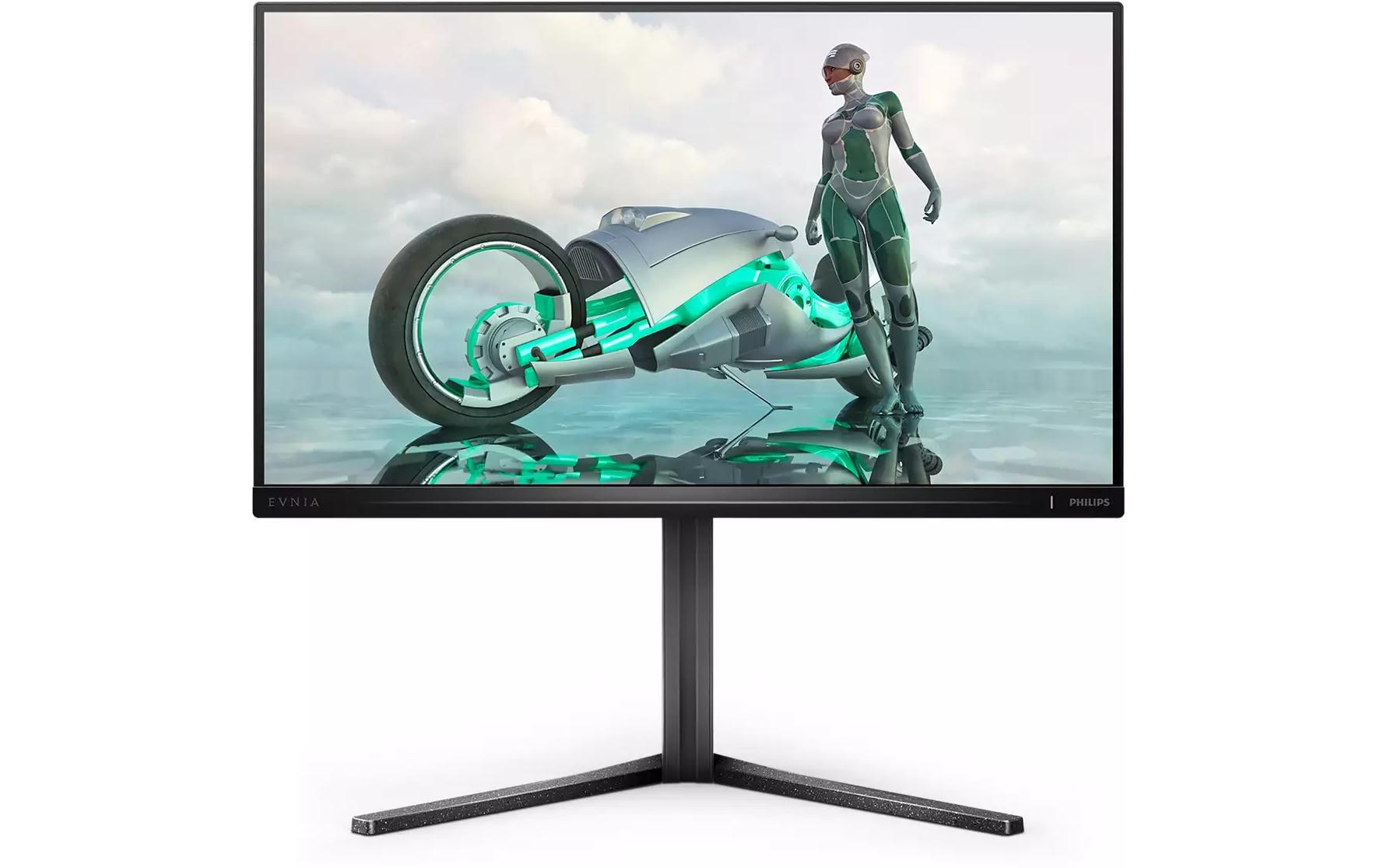 Philips 25 VA Gaming Monitor, 25", IPS, 300 Hz, G-Sync, Entspiegelt, Neigbar, Schwarz
