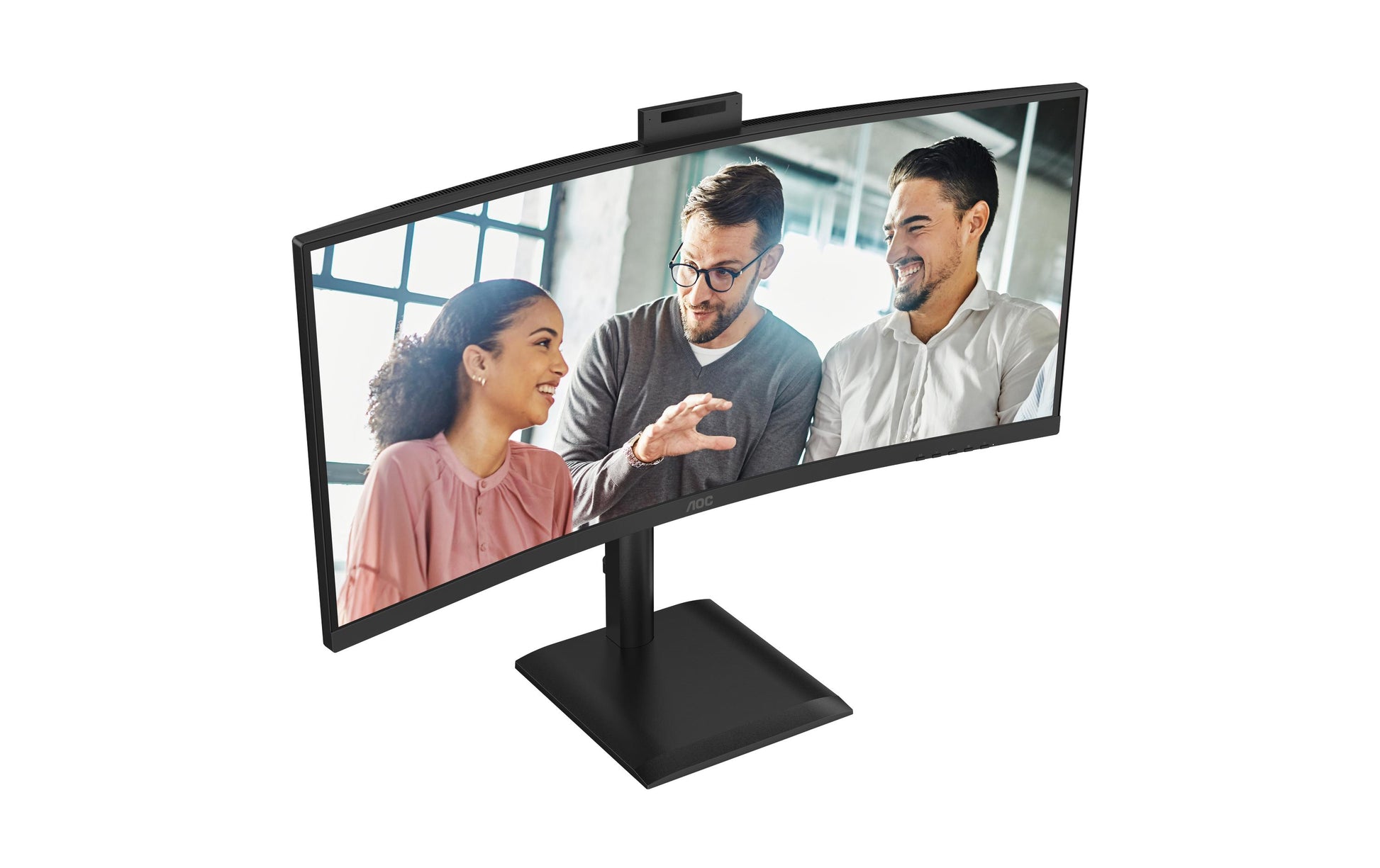 AOC CU34E4CW – Monitor, 34", 3440 × 1440 (UWQHD), VA, 120 Hz, 300 cd/m²