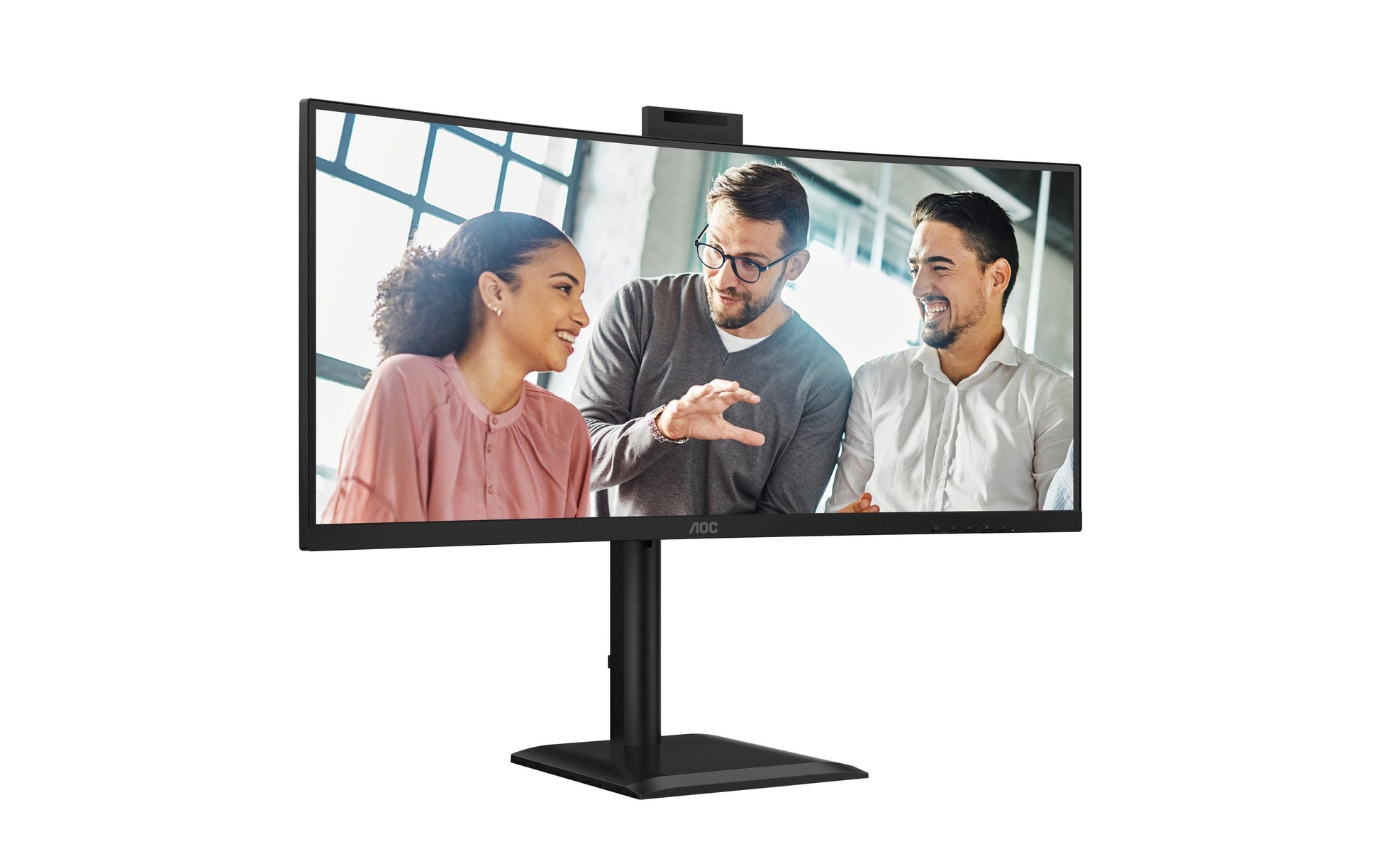AOC CU34E4CW – Monitor, 34", 3440 × 1440 (UWQHD), VA, 120 Hz, 300 cd/m²
