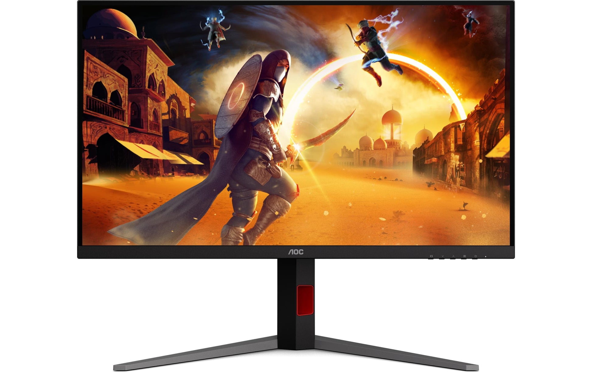 AOC U32G4U – Monitor, 31,5", 3840 × 2160 (UHD 4K), IPS, 160 Hz, Adaptive Sync, VESA 100 × 100, Schwarz