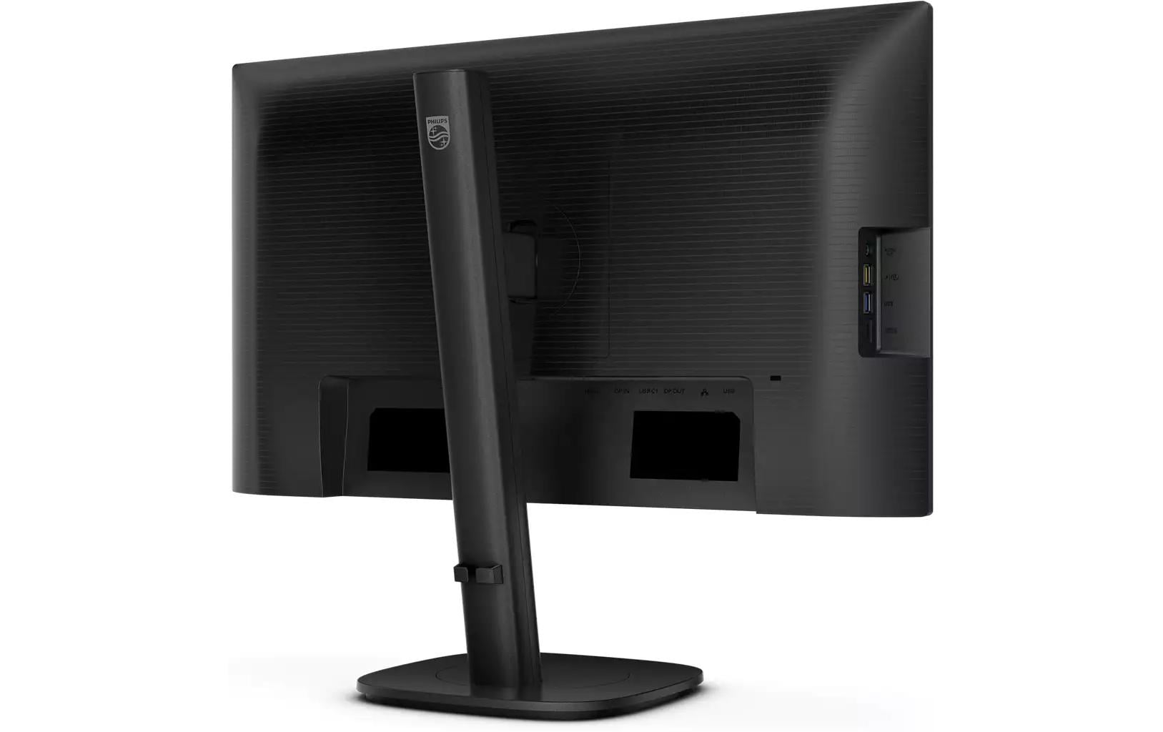 Philips 24B2U3301D/00 – Monitor, 24", IPS, 100 Hz, USB-Hub, Lautsprecher, höhenverstellbar, Schwarz