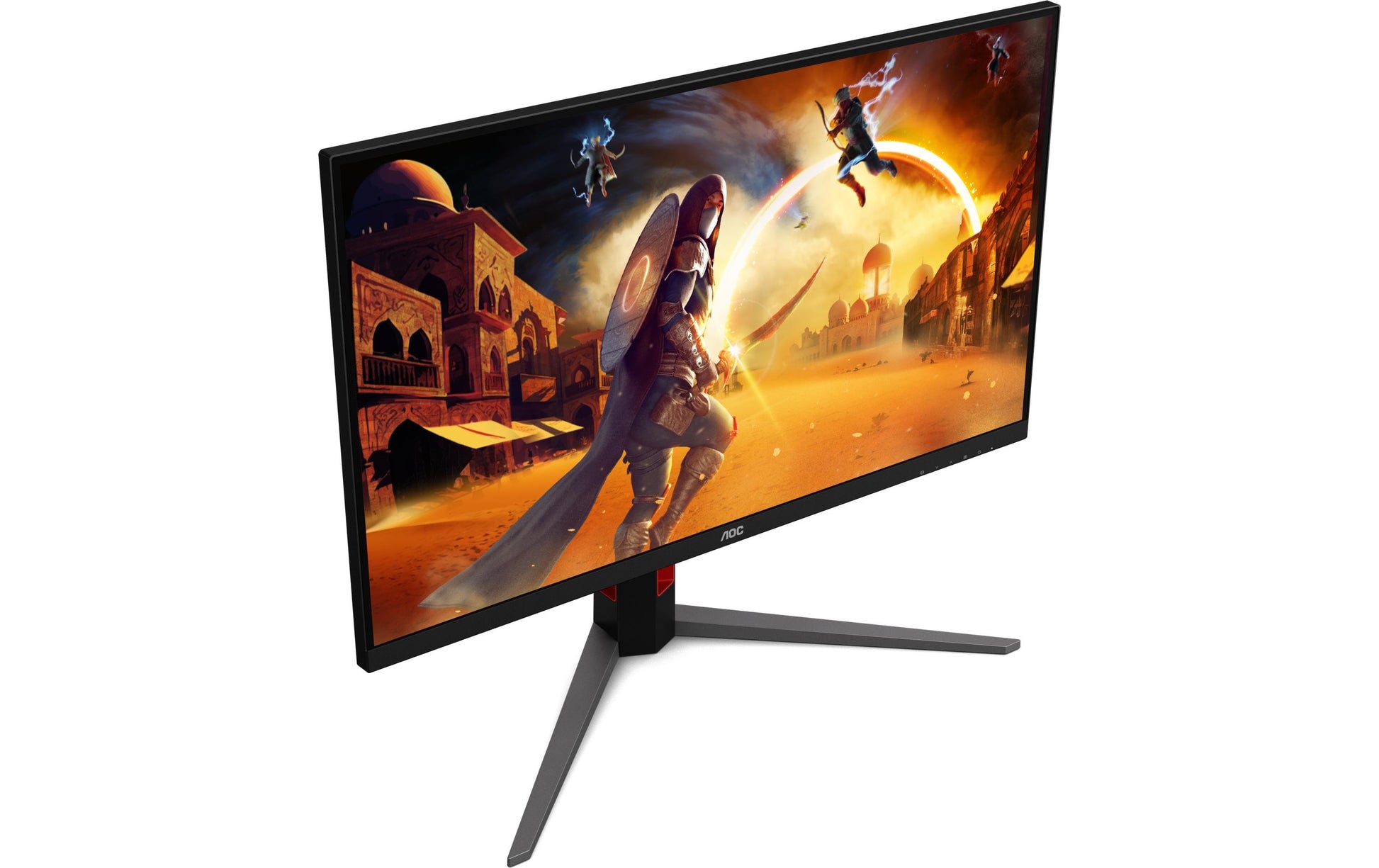 AOC U32G4U – Monitor, 31,5", 3840 × 2160 (UHD 4K), IPS, 160 Hz, Adaptive Sync, VESA 100 × 100, Schwarz