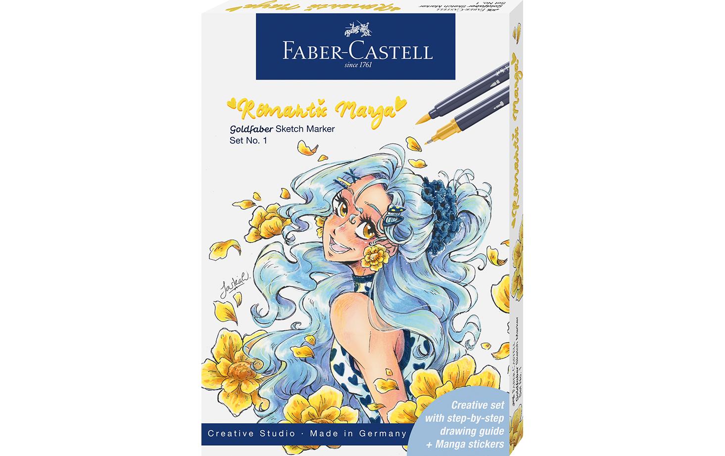 Faber-Castell Fineliner – 14-teiliges Set 0,6 mm – sortiert