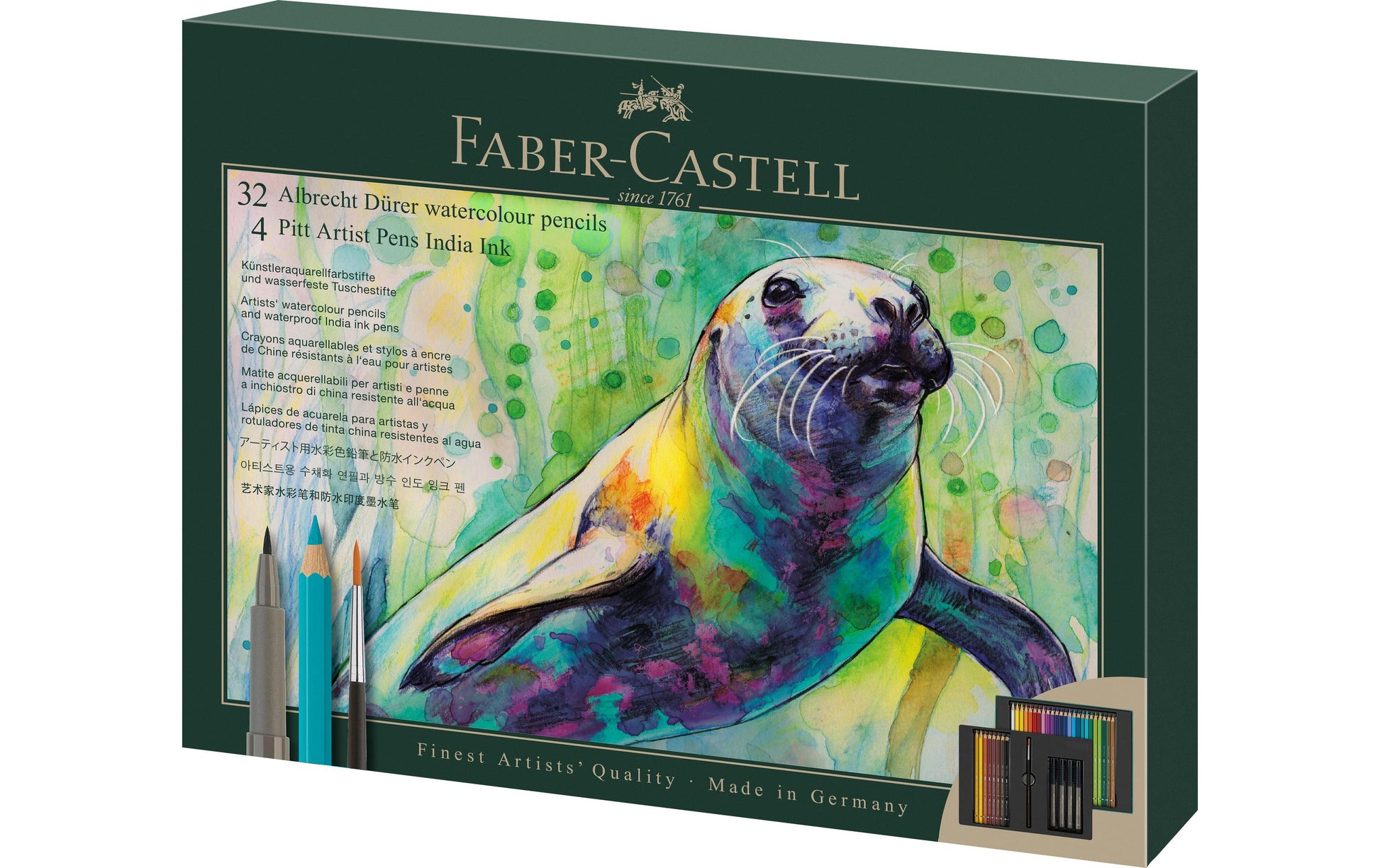 Faber-Castell Geschenkset Aquarell Albrecht Dürer – 37-teilig
