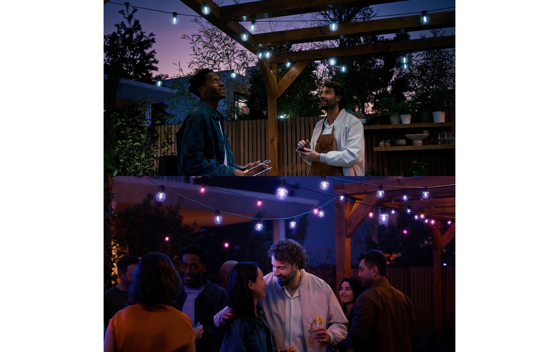 Philips Hue Festavia Globe Outdoor LED-Aussenleuchte – 17,1 W, 1000–20000 K, 100–240 V