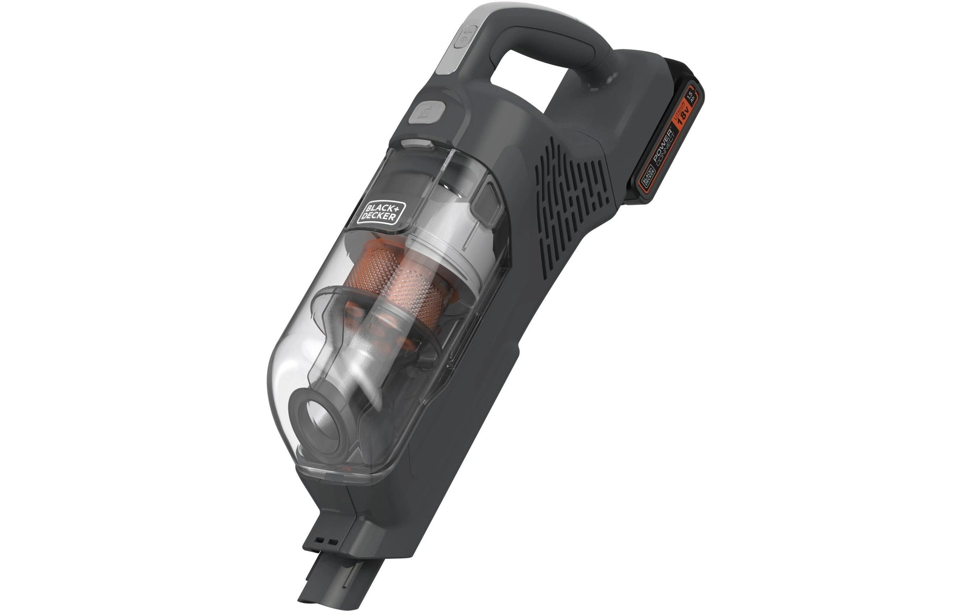Black & Decker BLACK+DECKER Stielsauger BHFEA18D1-QW – 2000 mAh, 0,5 l, Akkubetrieb, 2 Stufen