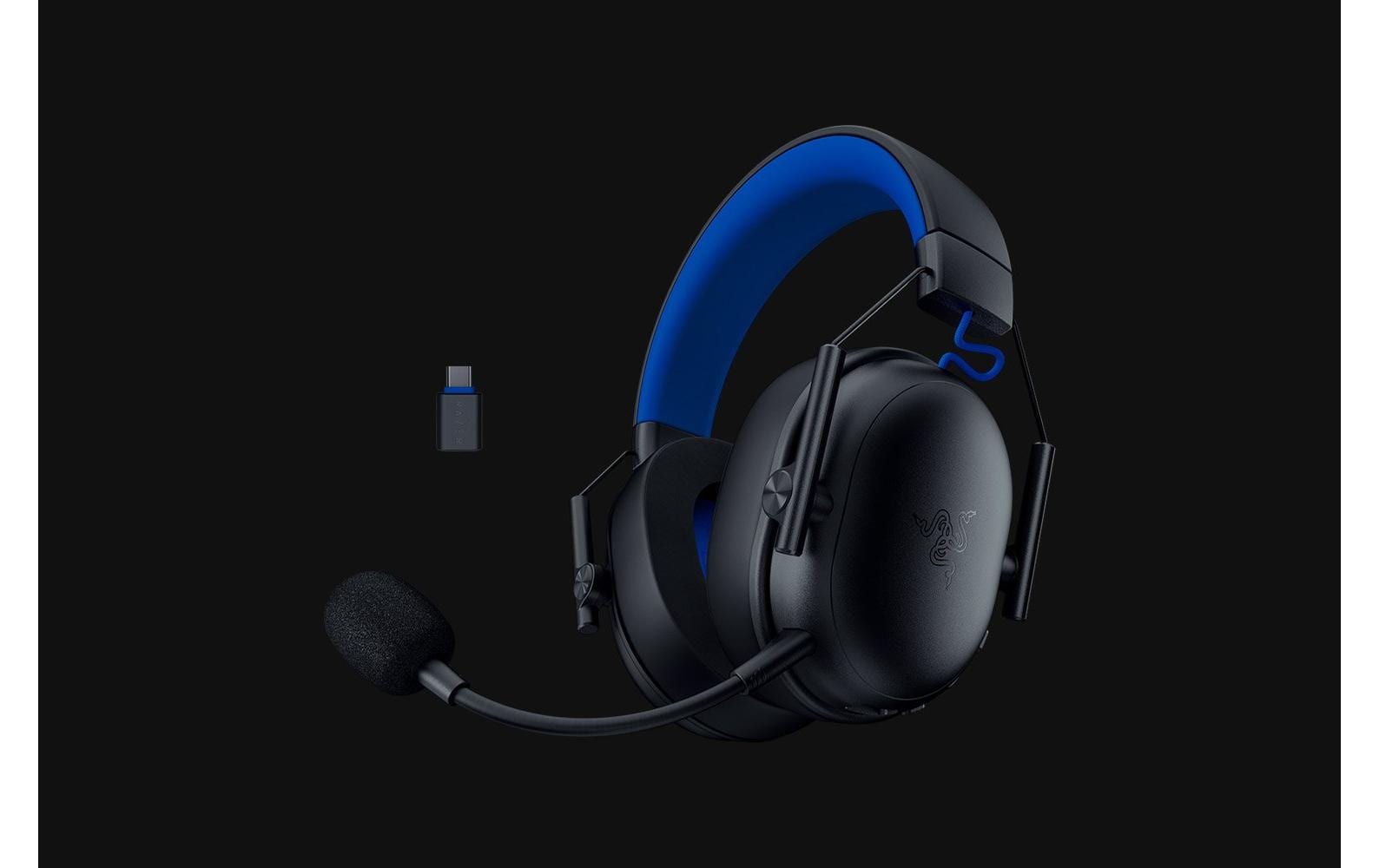 Razer BlackShark V3 X Hyperspeed – Gaming-Headset – Bluetooth, abnehmbares Mikrofon – schwarz – für PS5/PC