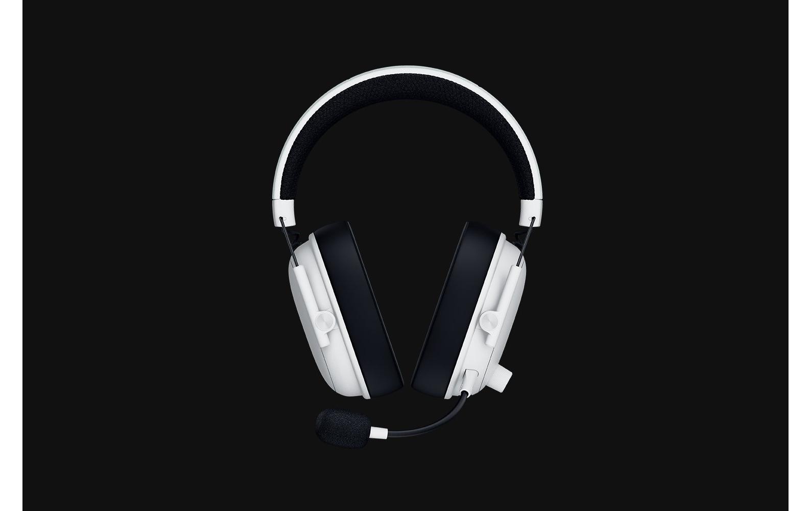 Razer BlackShark V3 – Over-Ear Gaming-Headset – Bluetooth, Surround-Sound – Weiss – für PS5/PS4/PC