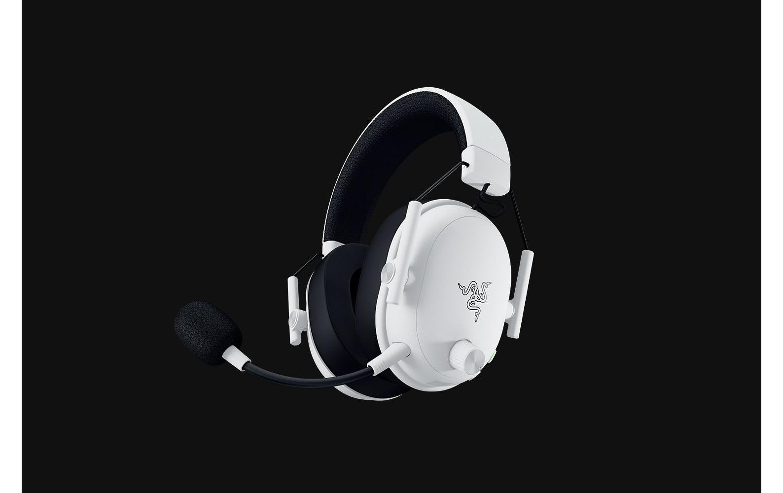 Razer BlackShark V3 – Over-Ear Gaming-Headset – Bluetooth, Surround-Sound – Weiss – für PS5/PS4/PC