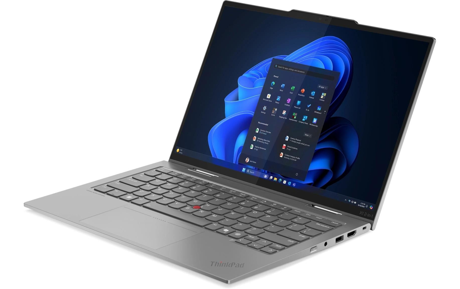 Lenovo ThinkPad X1 2-in-1 Gen 10 – Intel Core Ultra 7 258V, 14" 2.8K OLED, 32 GB, 1 TB SSD, Windows 11 Pro