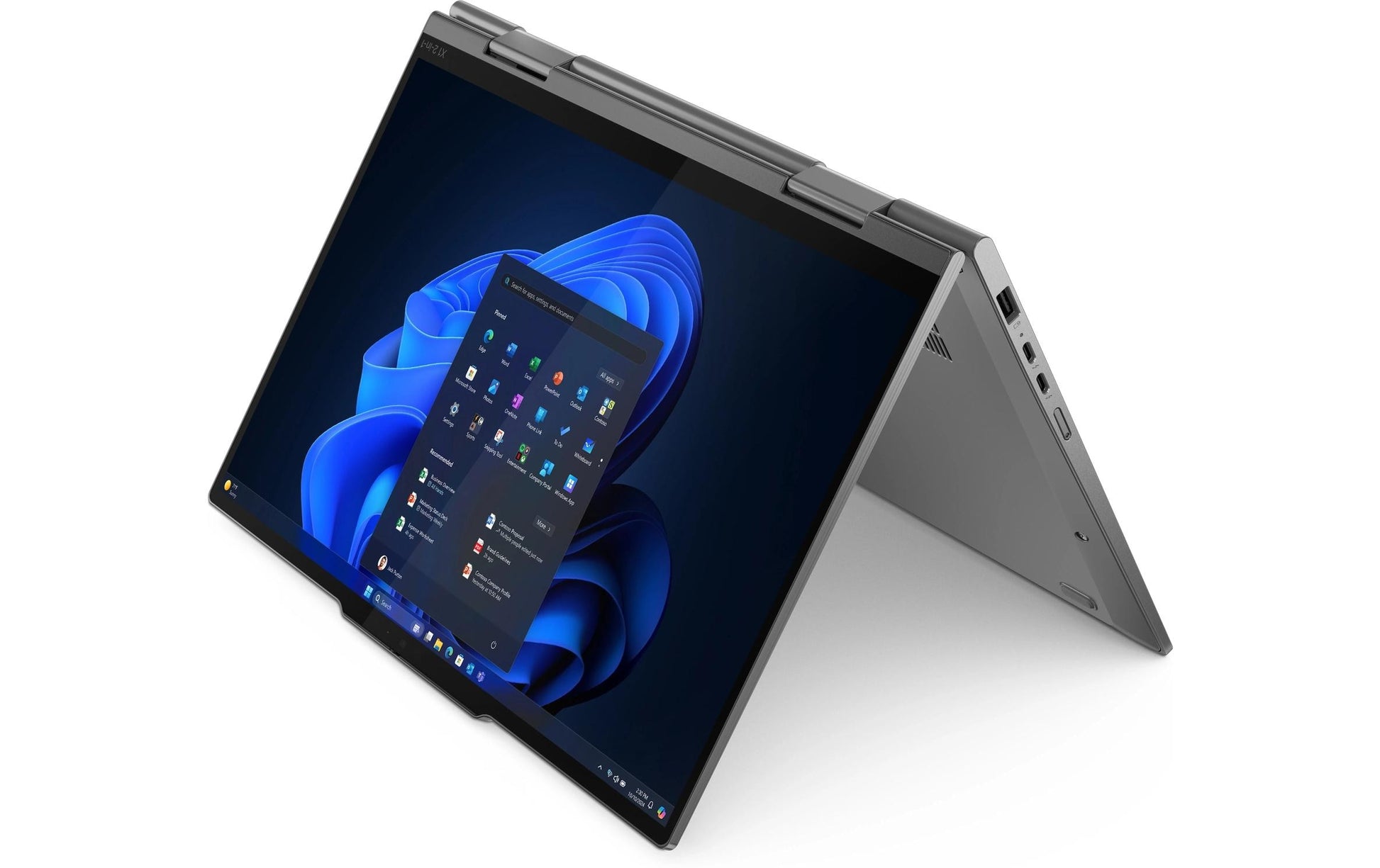 Lenovo ThinkPad X1 2-in-1 Gen 10 – 14", 1 TB, 32 GB RAM, WLAN + 5G, Windows 11 Pro, Grau