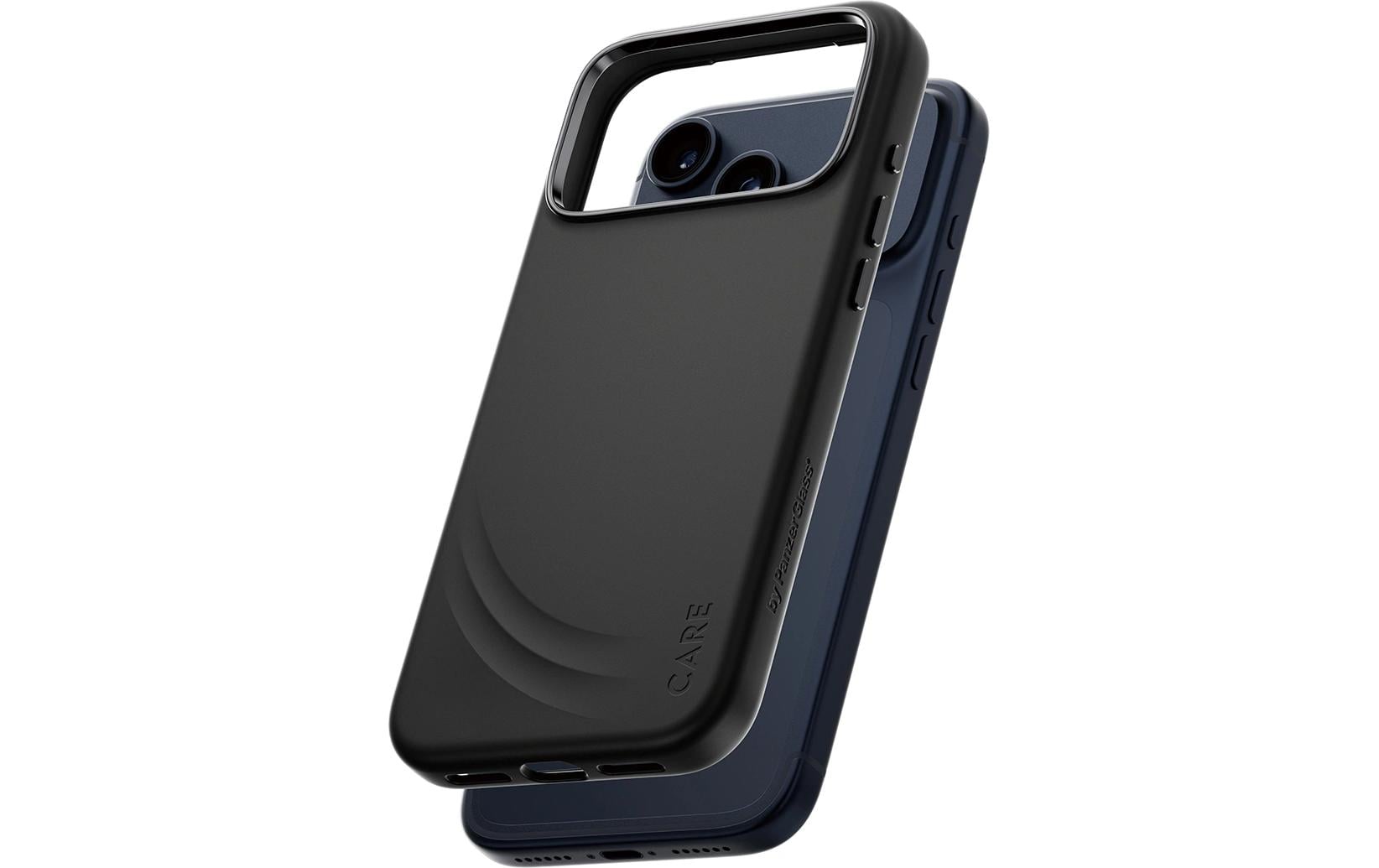 PanzerGlass Backcover Feature FLOW – für Apple iPhone 17 Pro Max – schwarz – Silikon, MagSafe-kompatibel