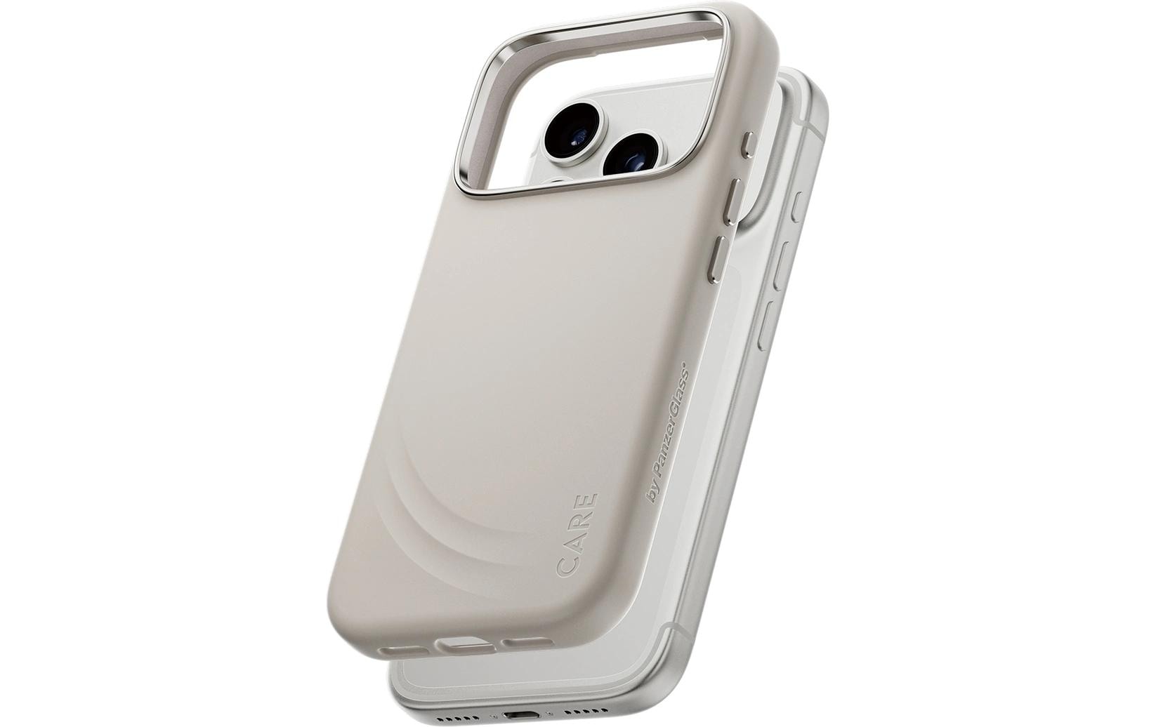 PanzerGlass Backcover FLOW – für Apple iPhone 17 Pro – gelb – Silikon – MagSafe-kompatibel