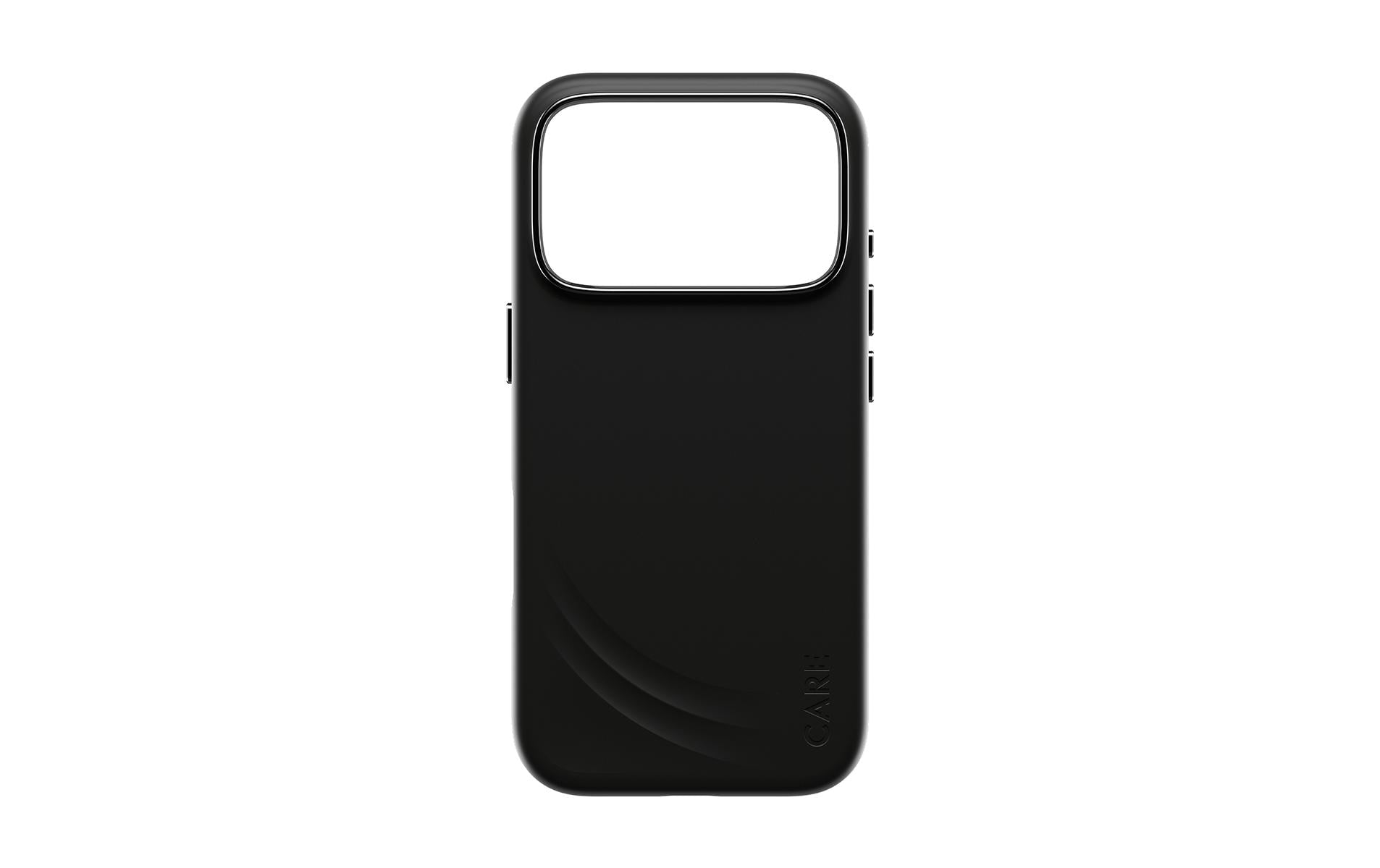 PanzerGlass Backcover – für Apple iPhone 17 Pro – schwarz – Silikon – MagSafe-kompatibel