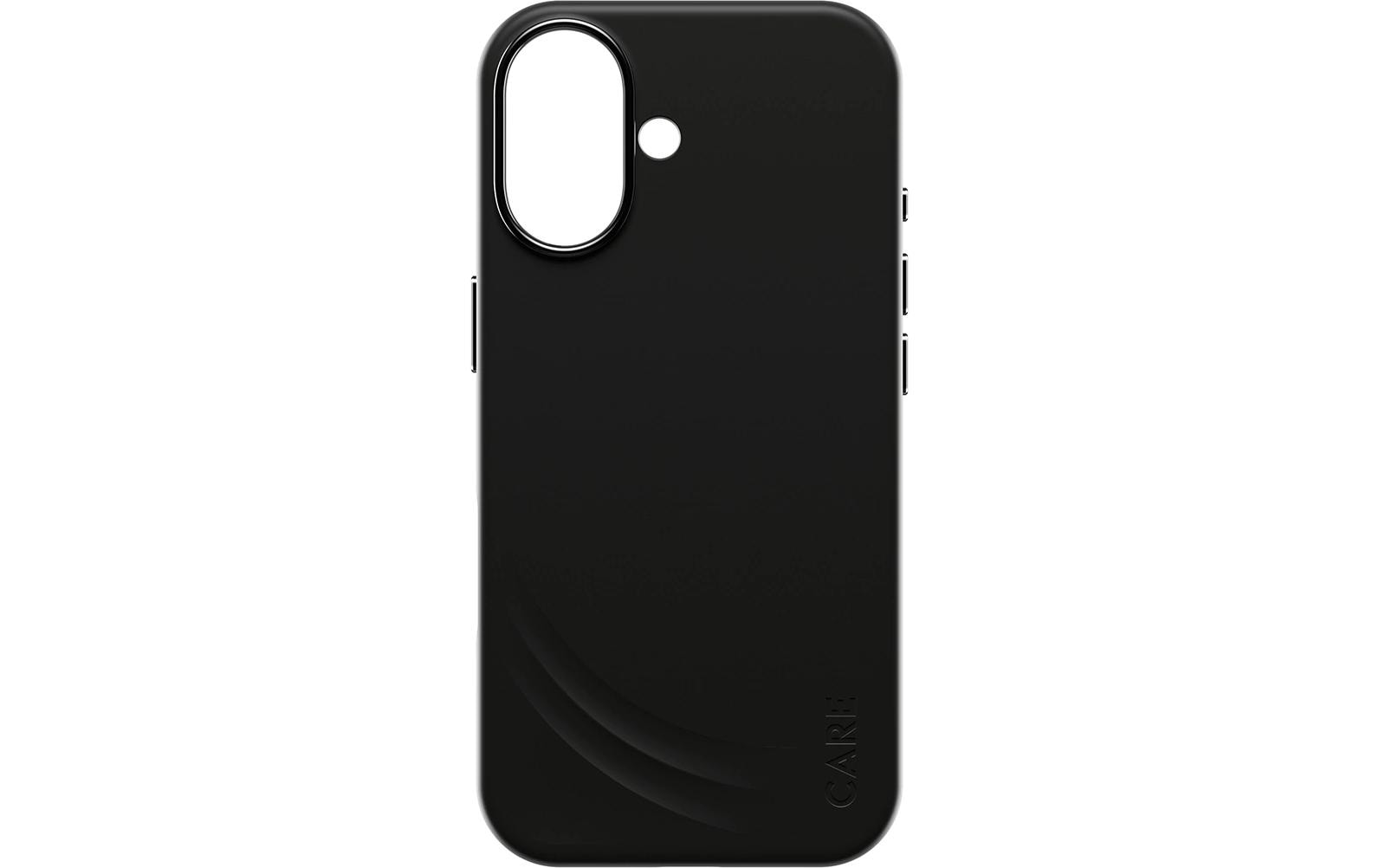 PanzerGlass Backcover FLOW – für Apple iPhone 17 – schwarz – Silikon – MagSafe-kompatibel, stossfest