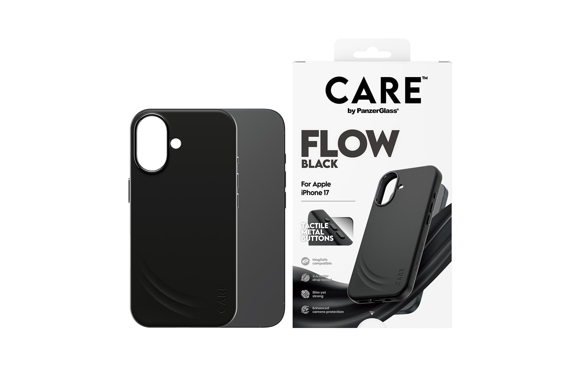 PanzerGlass Backcover – für Apple iPhone 17 – gelb – Silikon – MagSafe-kompatibel