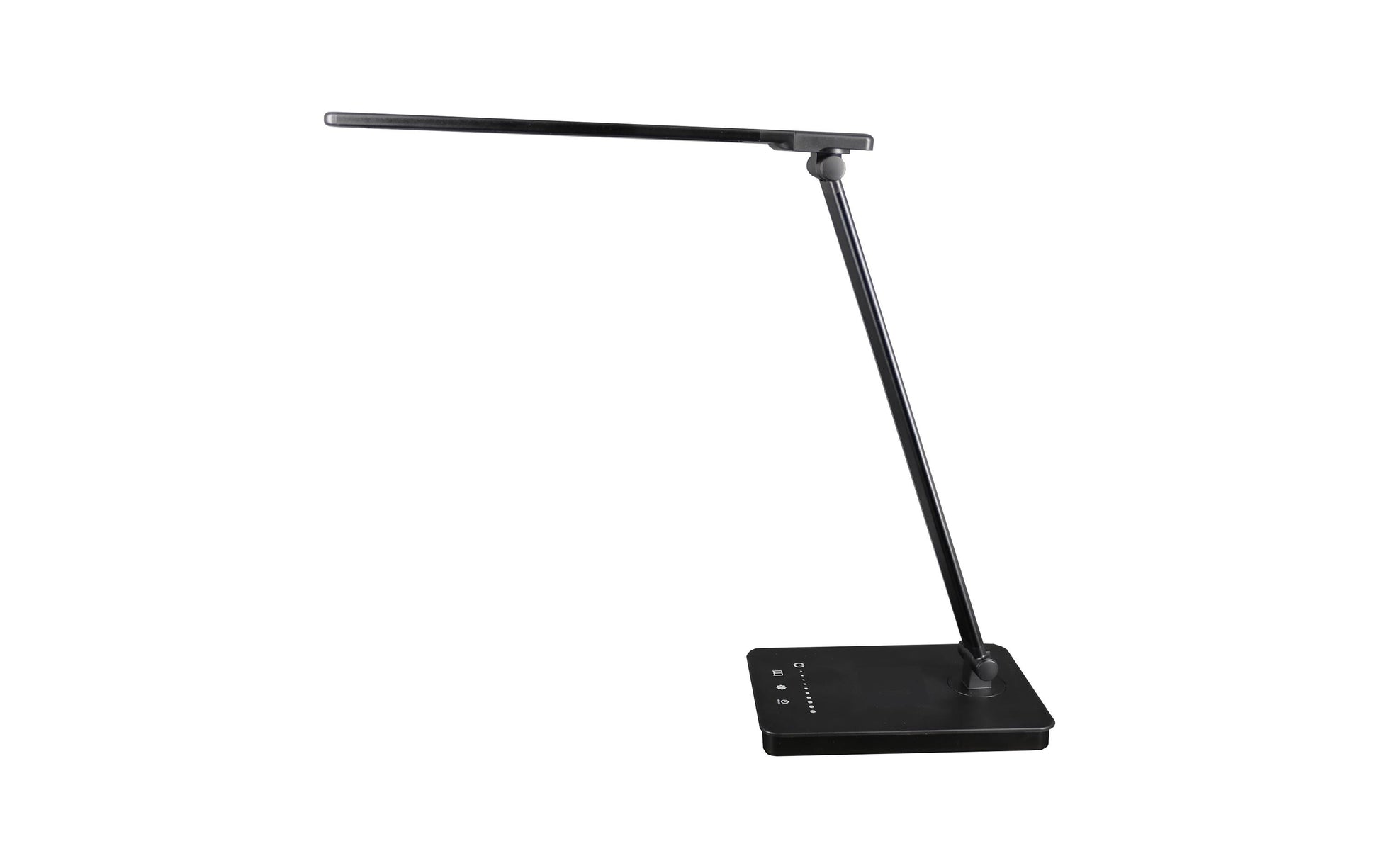 Unilux NOVY Tischleuchte mit Standfuss – 3000–6000 K, 905 lm, Ra 90, schwarz