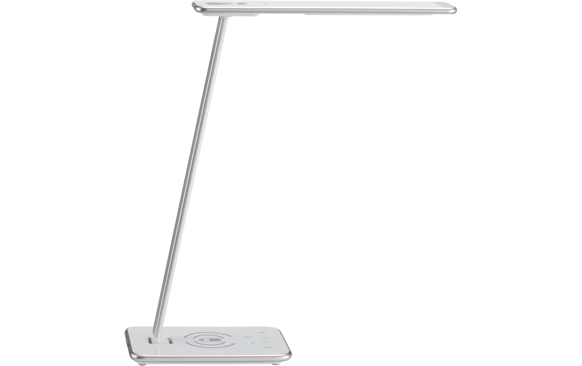 Unilux Tischleuchte LED JAZZ – 2800–4900 K – 977 lm 12,8 W – weiss, metallgrau
