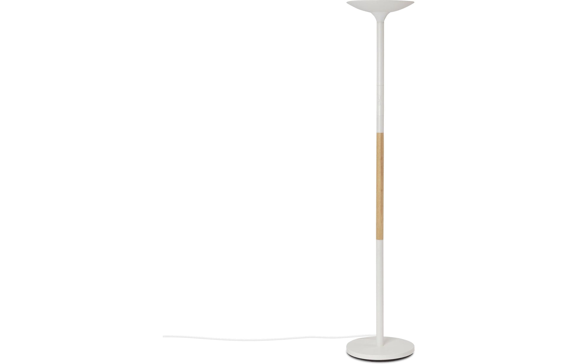 Unilux Stehleuchte Pryska – 4000 lm, 3000 K, dimmbar, 180 cm – Weiss