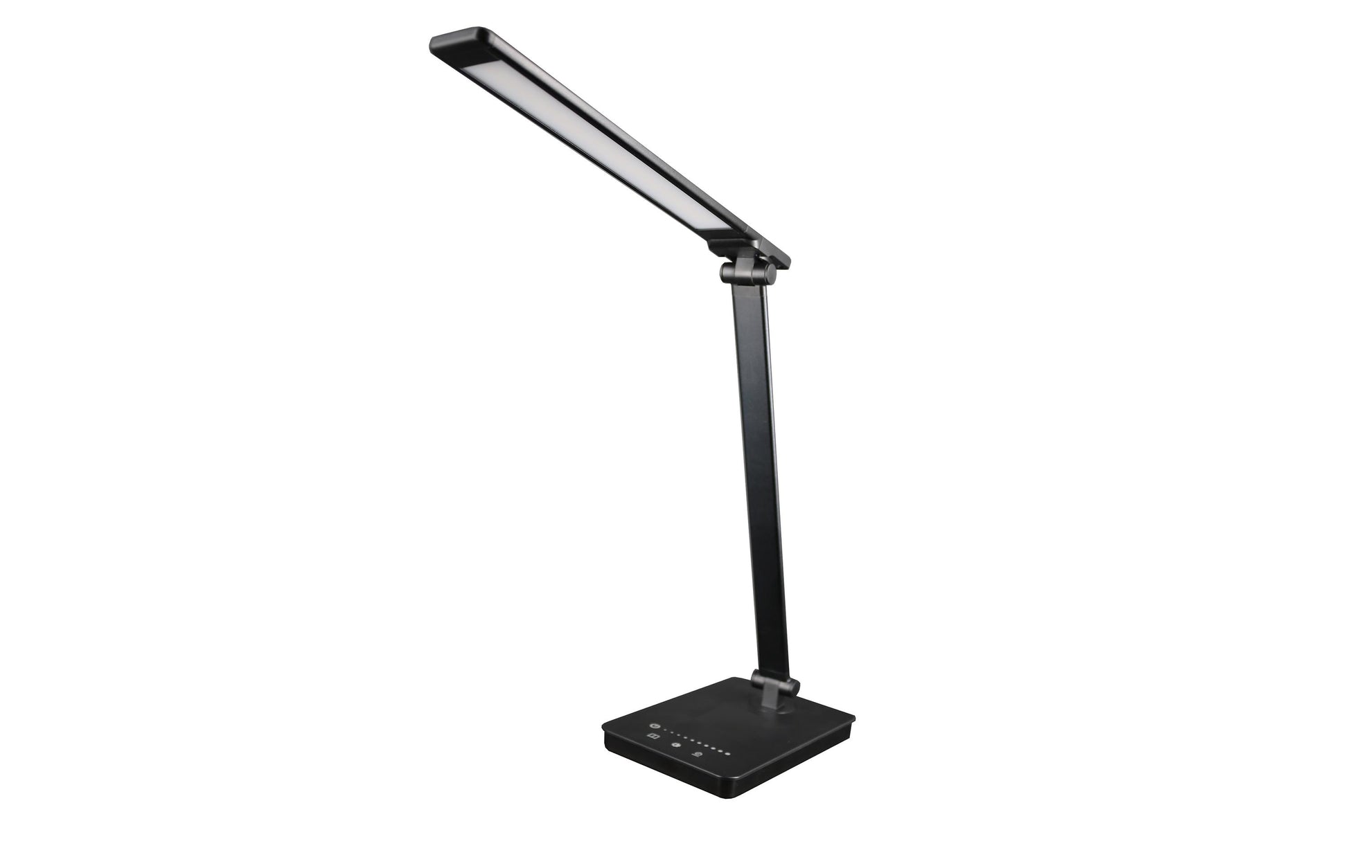 Unilux NOVY Tischleuchte mit Standfuss – 3000–6000 K, 905 lm, Ra 90, schwarz