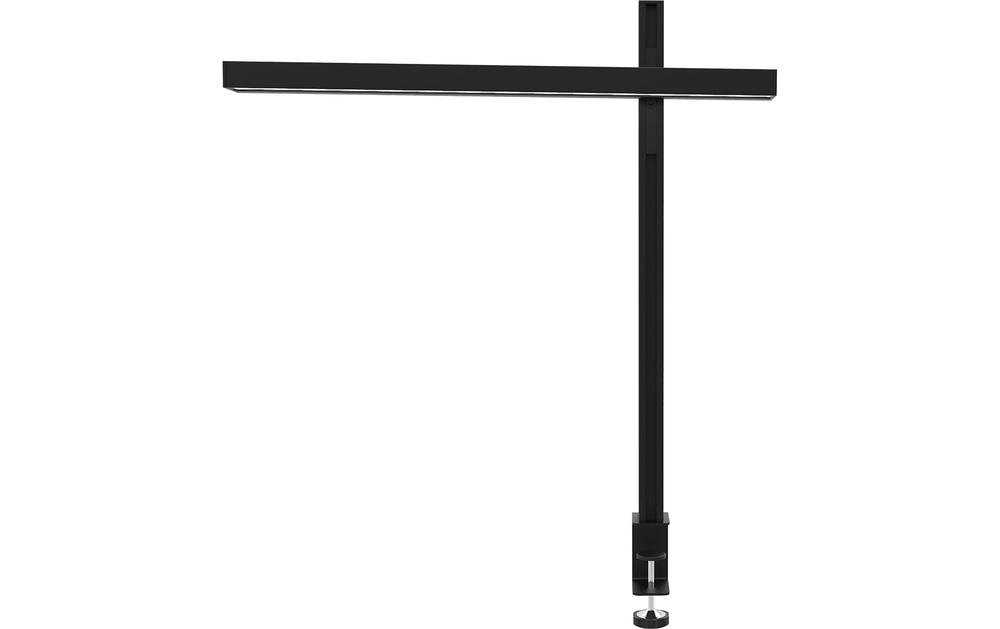 Unilux LED Tischleuchte ZENITH – Klemmfuss – 3’000–5’000 K – 2’370 lm 23 W – schwarz