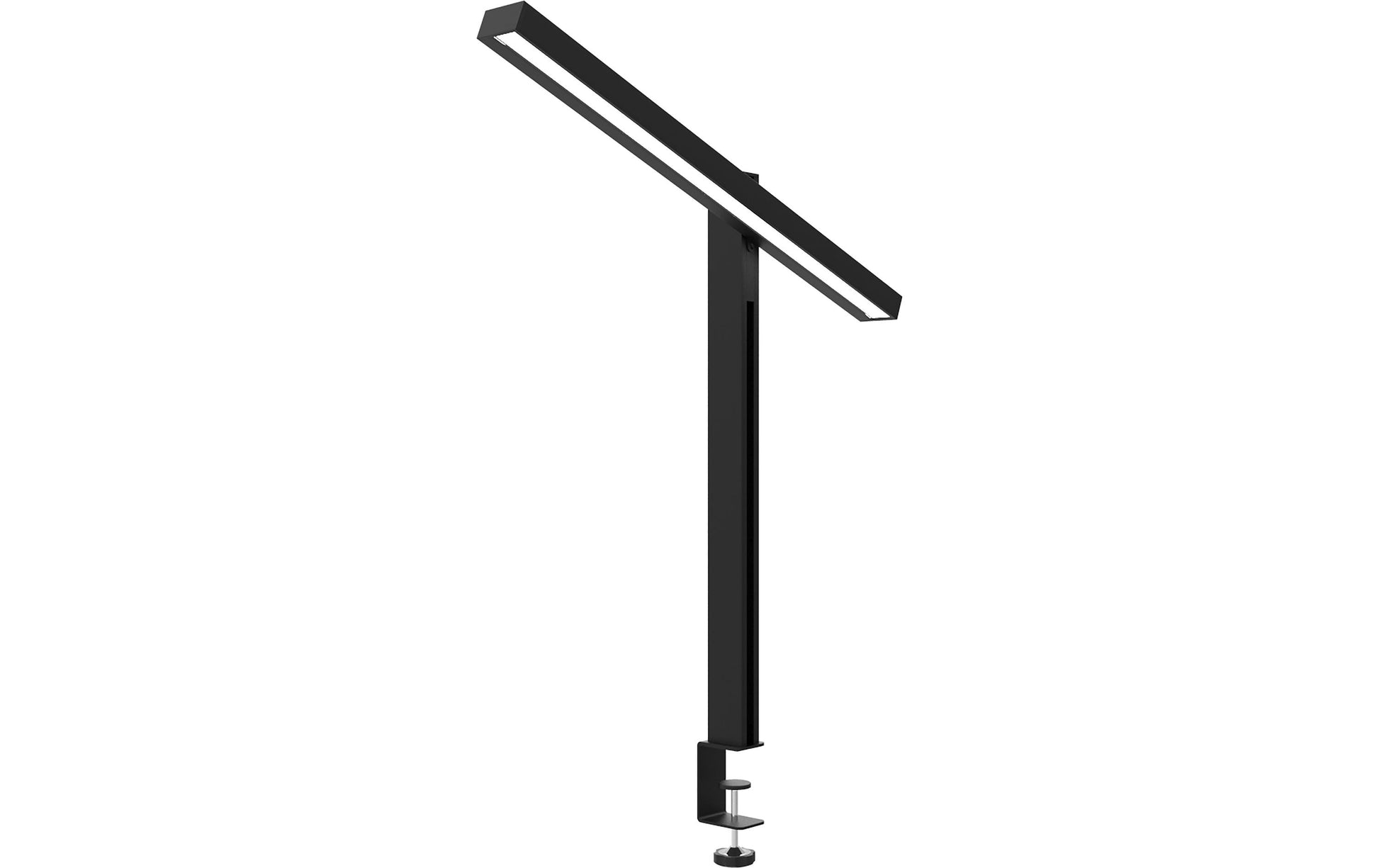 Unilux LED Tischleuchte ZENITH – Klemmfuss – 3’000–5’000 K – 2’370 lm 23 W – schwarz