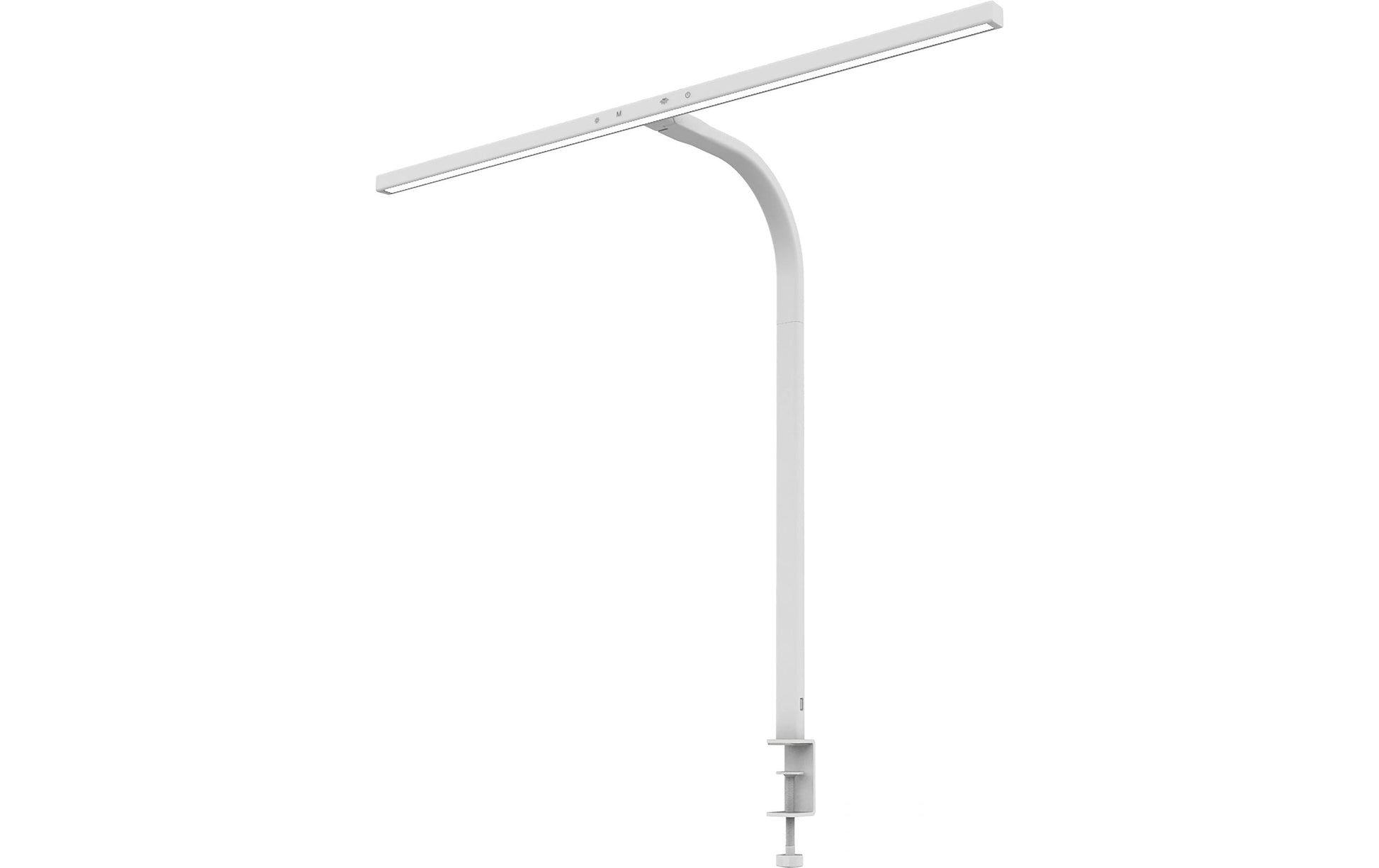 Unilux STRATA Tischleuchte mit Klemmfuss – 3000–6500 K, 2046 lm, weiss