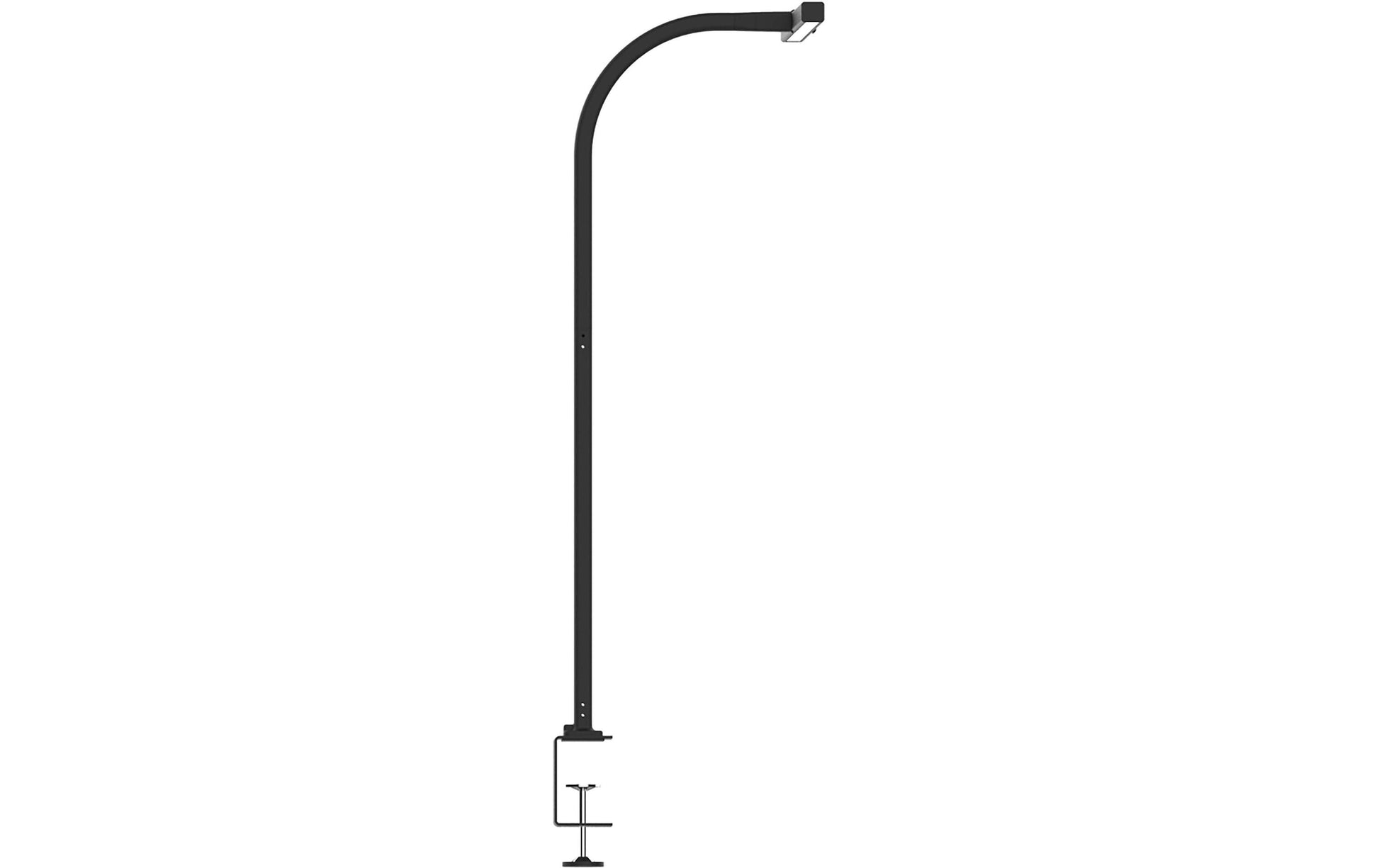 Unilux Tischleuchte LED STRATA – Klemmfuss, weiss einstellbar 3000/4000/5000/6500 K – 2’046 lm 19 W – schwarz