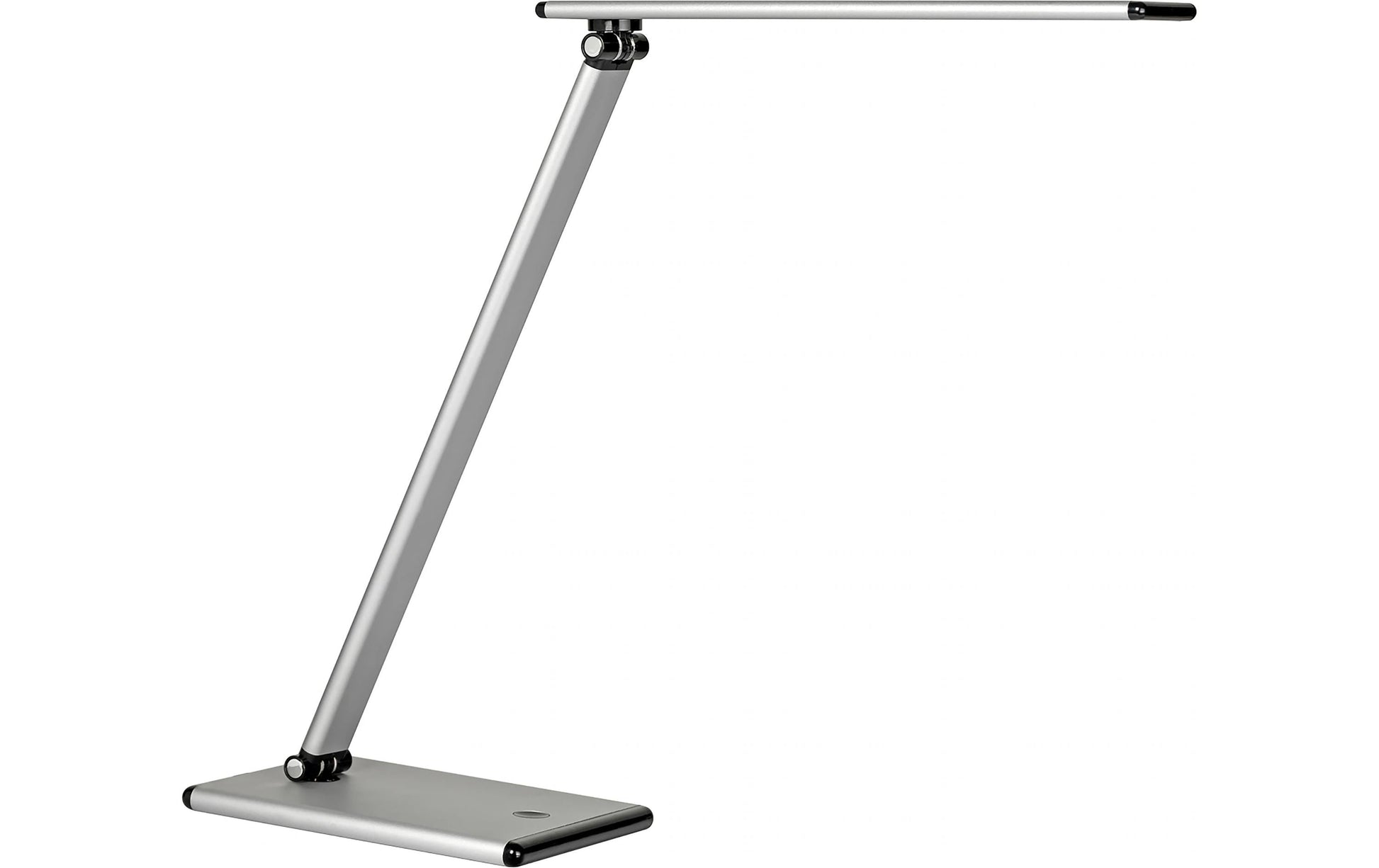 Unilux Tischleuchte – LED 5 W, 500 lm, 3500 K, dimmbar, Touch-Dimmer, schwenkbarer Spotkopf – Schwarz