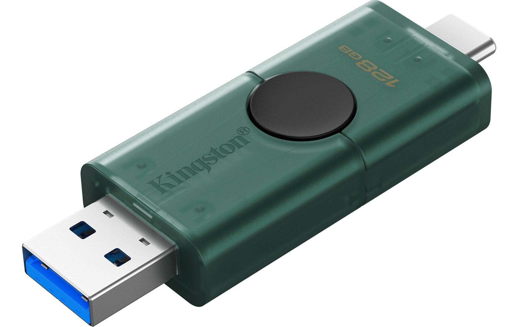 Kingston Technology Kingston DataTraveler Duo G2 USB-Stick – 128 GB, USB 3.2 Gen 1 (USB-A, USB-C)