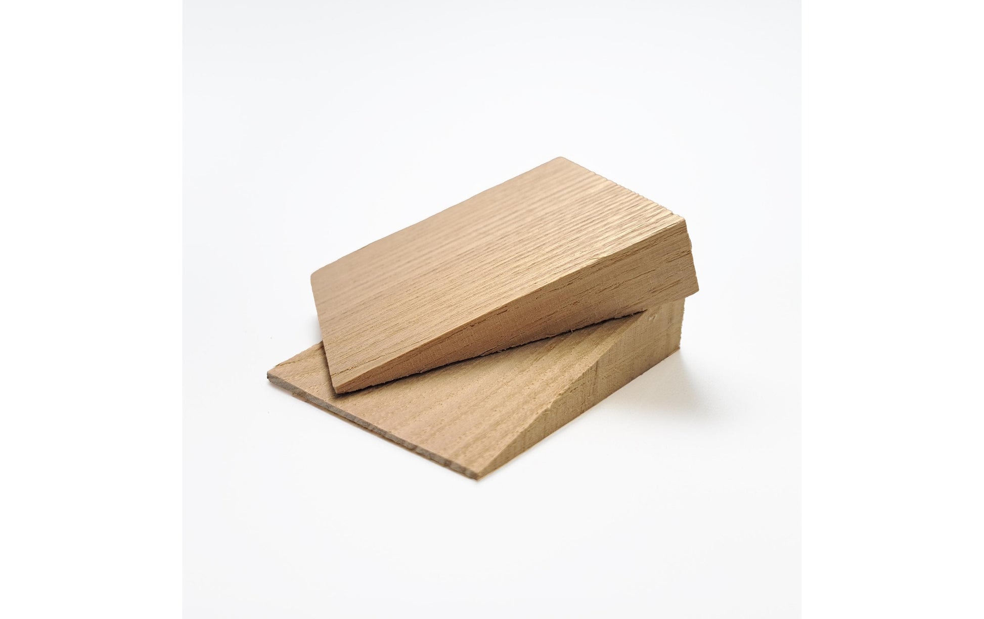 Holz Zollhaus Holzkeil – 60 × 80 × 20 mm, Akazie, Natur