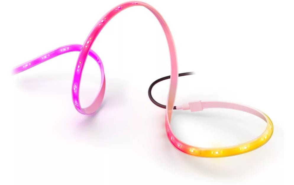 Philips Hue Flux Gradient Outdoor LED-Aussenleuchte – 30 W, Mehrfarbig, Lightstrip 10 m, 100-240 V