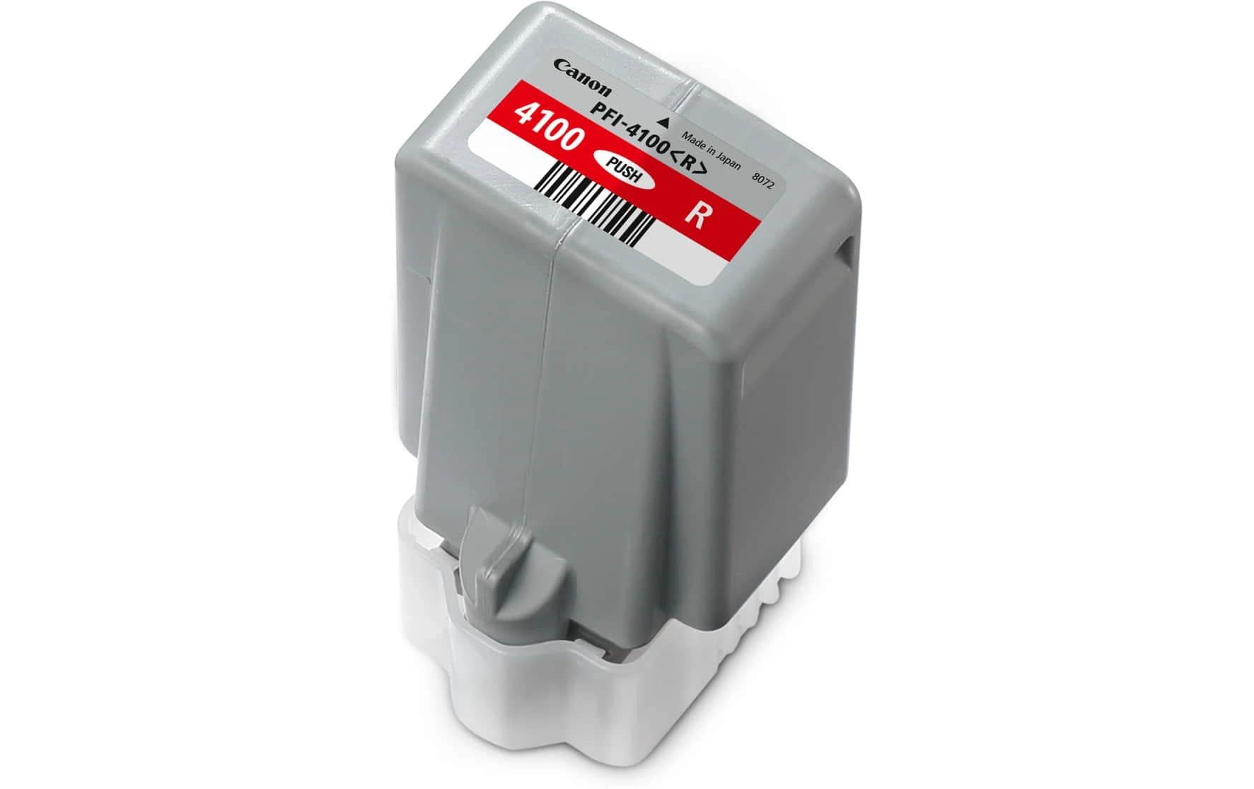 Canon Tintenpatrone PFI-4100 R, Rot – für PFI-4100-Serie