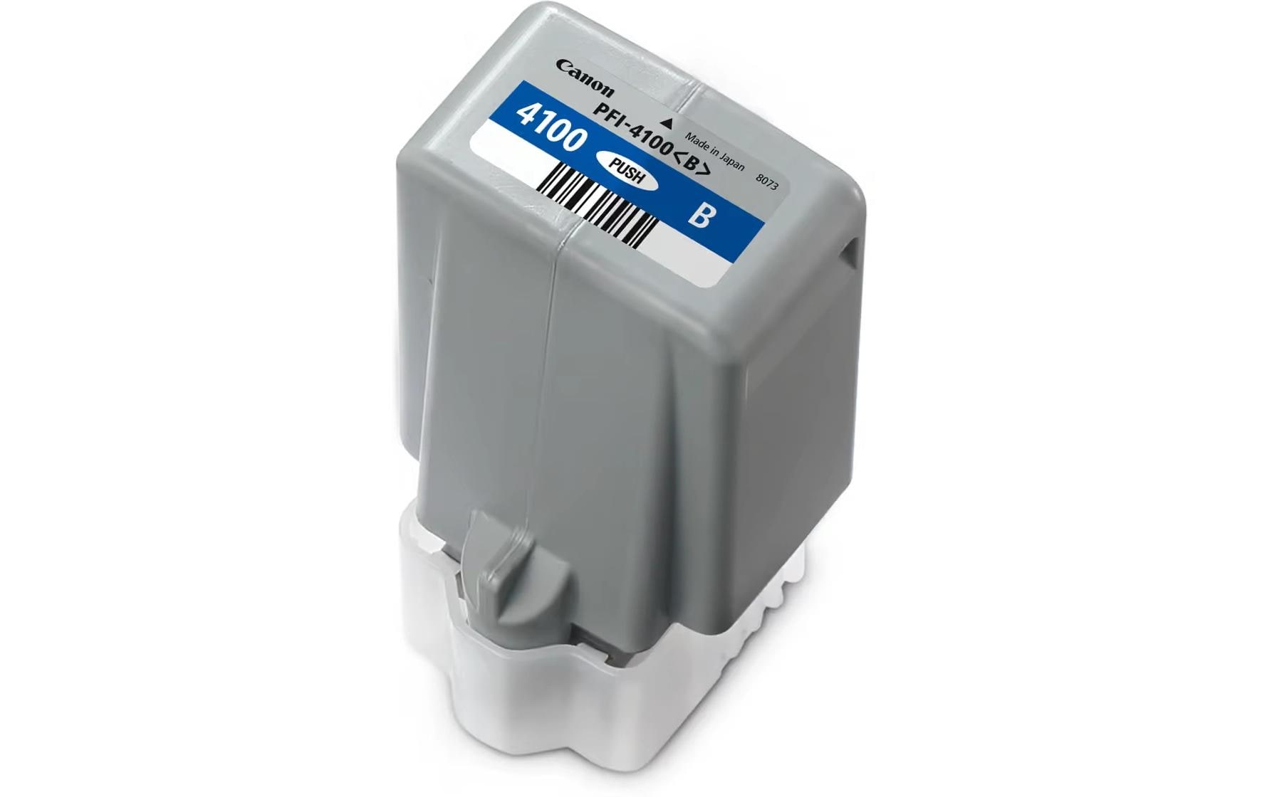 Canon Tintenpatrone PFI-4100 B, Blau