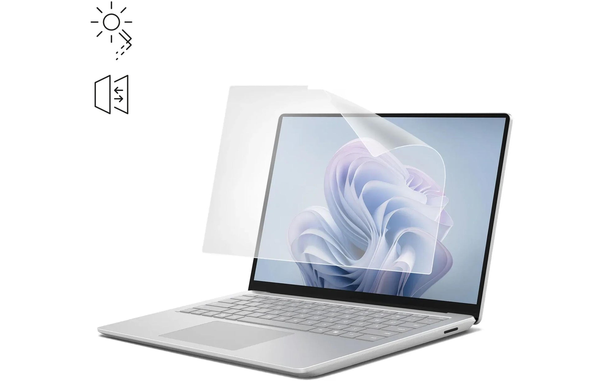 DICOTA Blickschutzfilter – für Dell Latitude 9510 2-in-1 15" – vollflächig klebend, matt